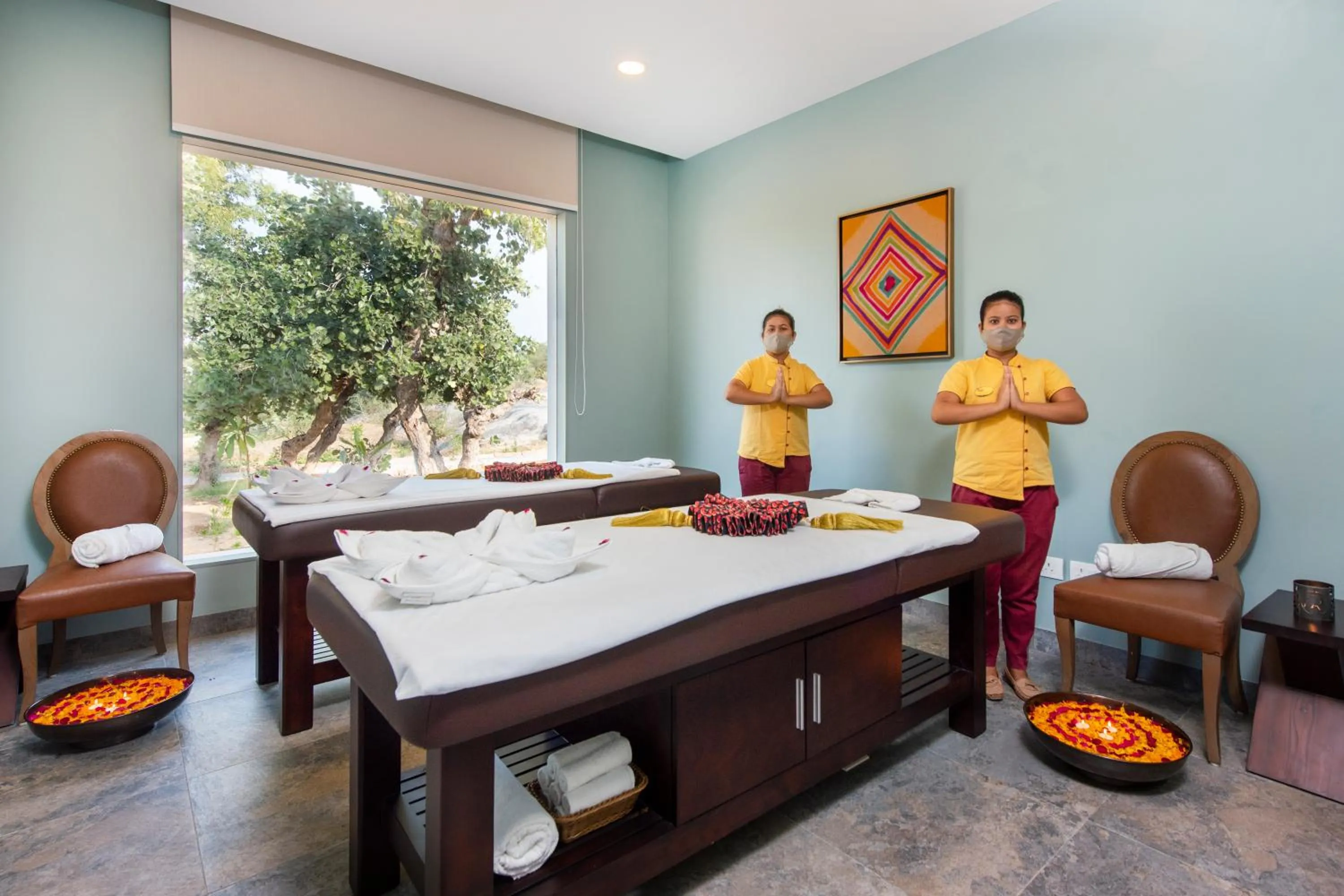 Massage in WelcomHeritage Cheetahgarh Resort & Spa