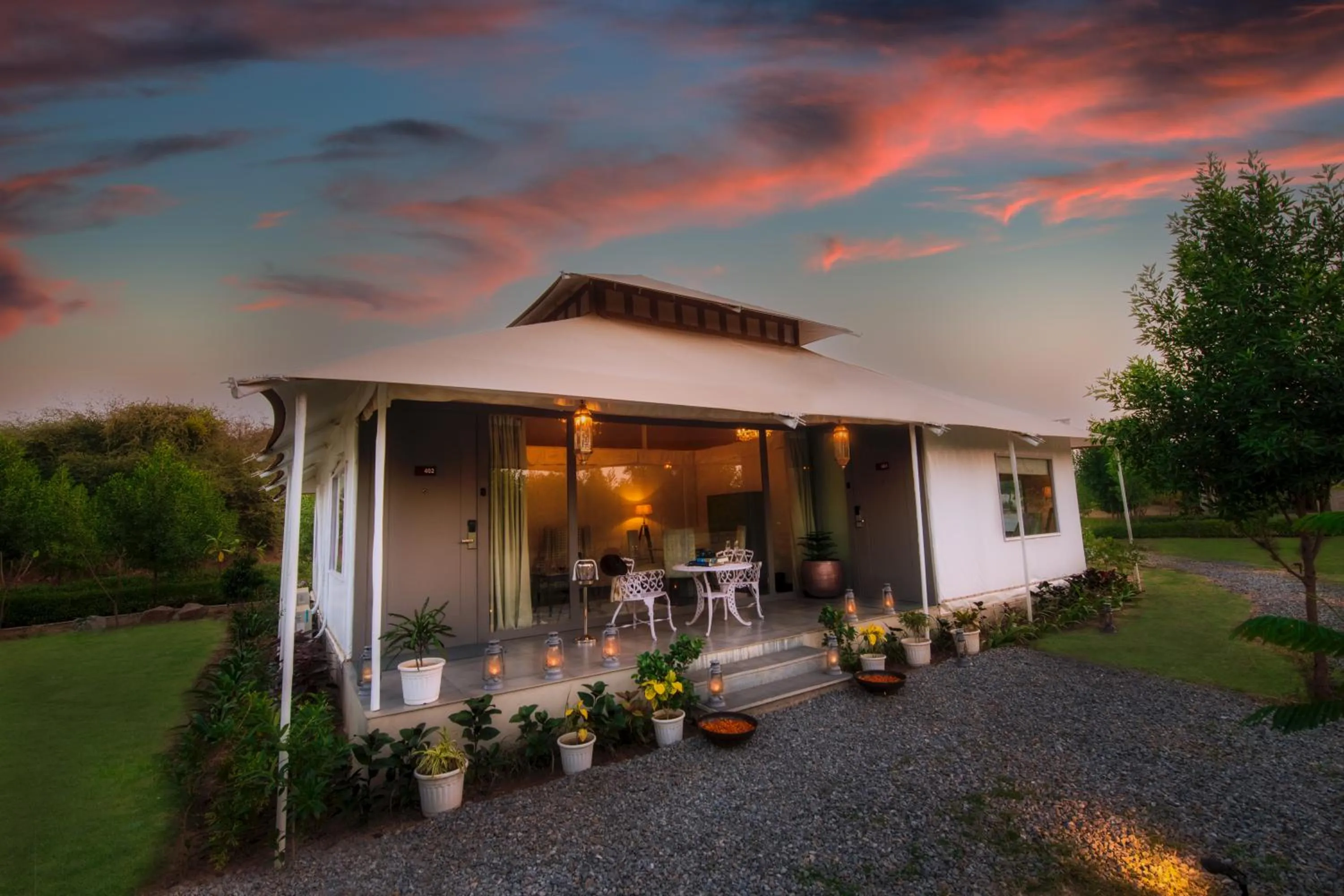 Day in WelcomHeritage Cheetahgarh Resort & Spa