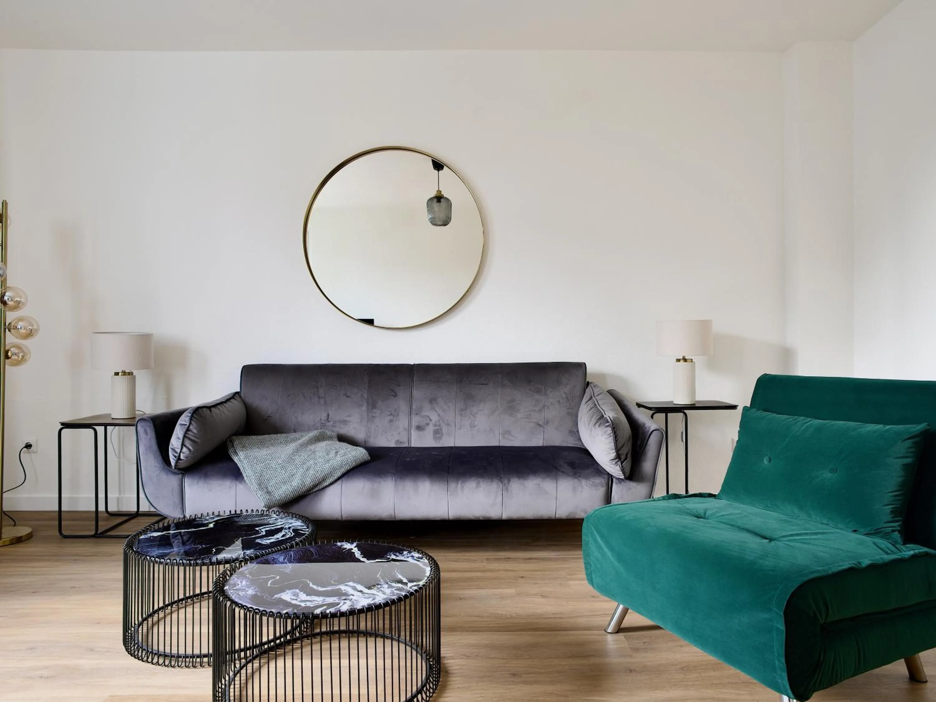Living room in Apartments Les Jardins