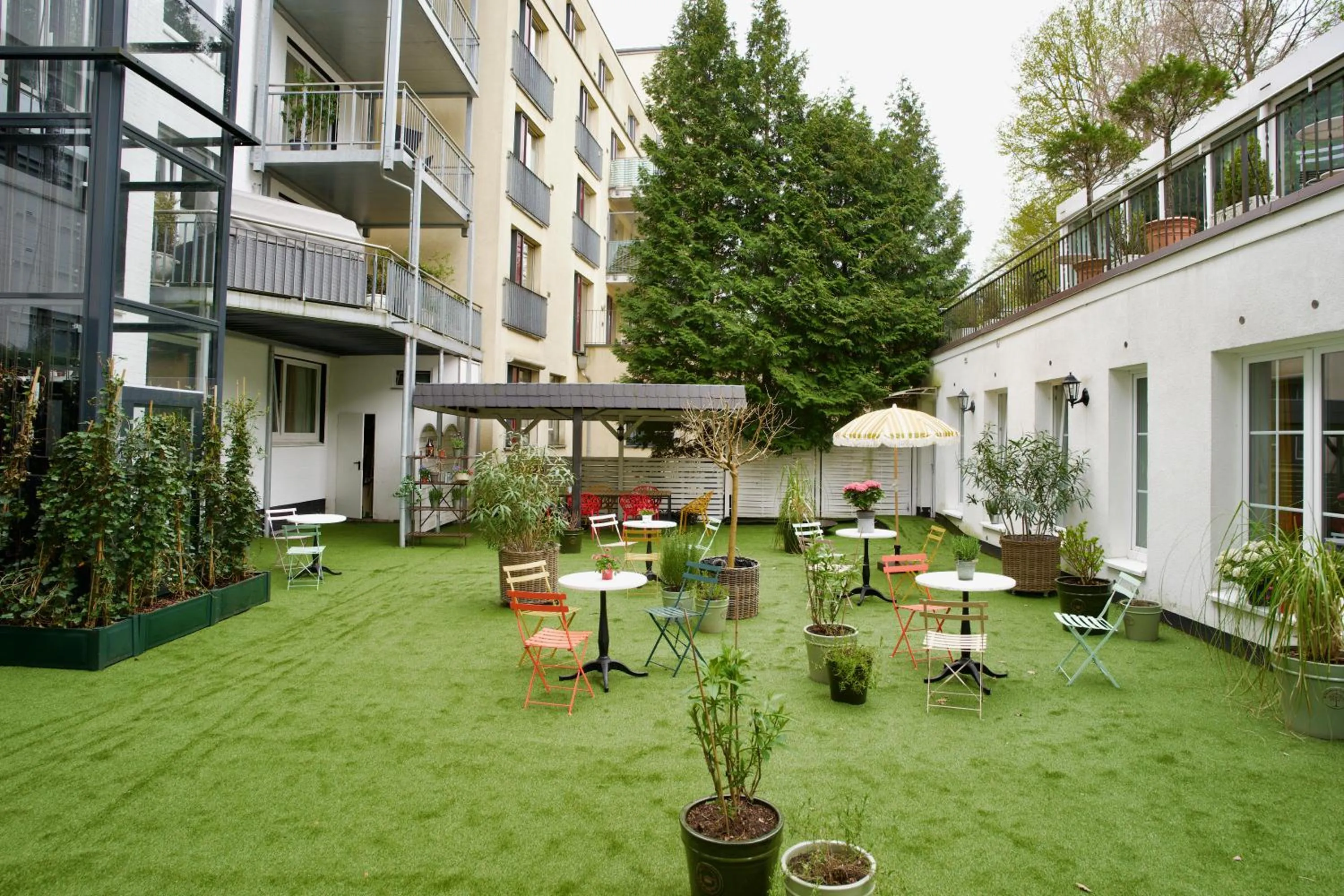 Patio in Apartments Les Jardins