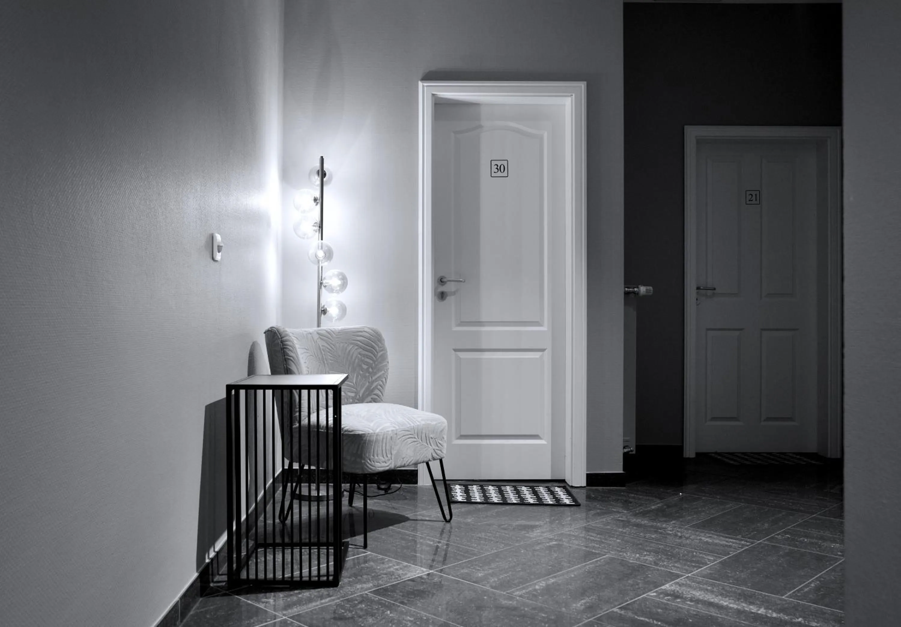 Seating area in Apartments Les Jardins