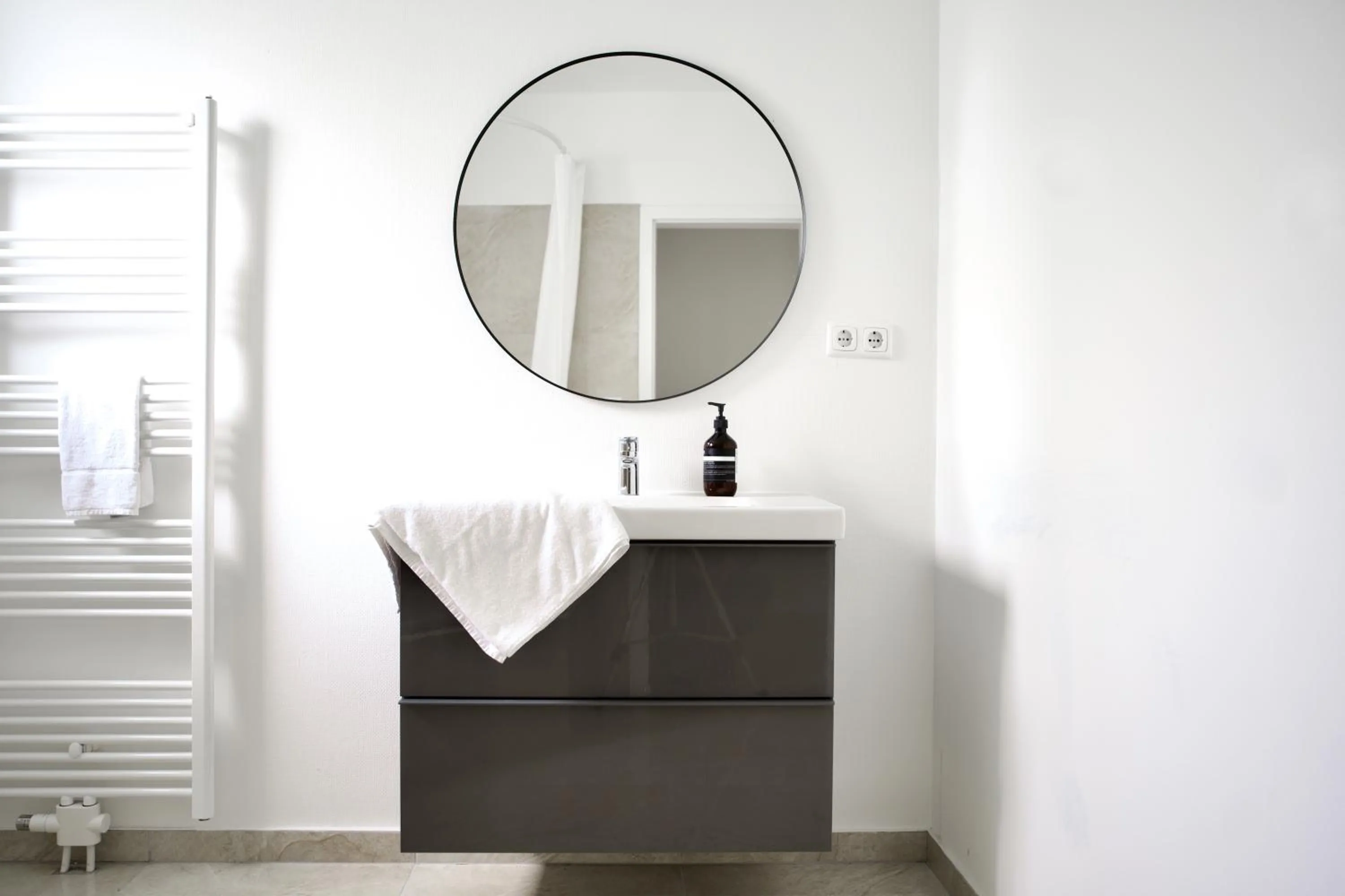 Bathroom in Apartments Les Jardins