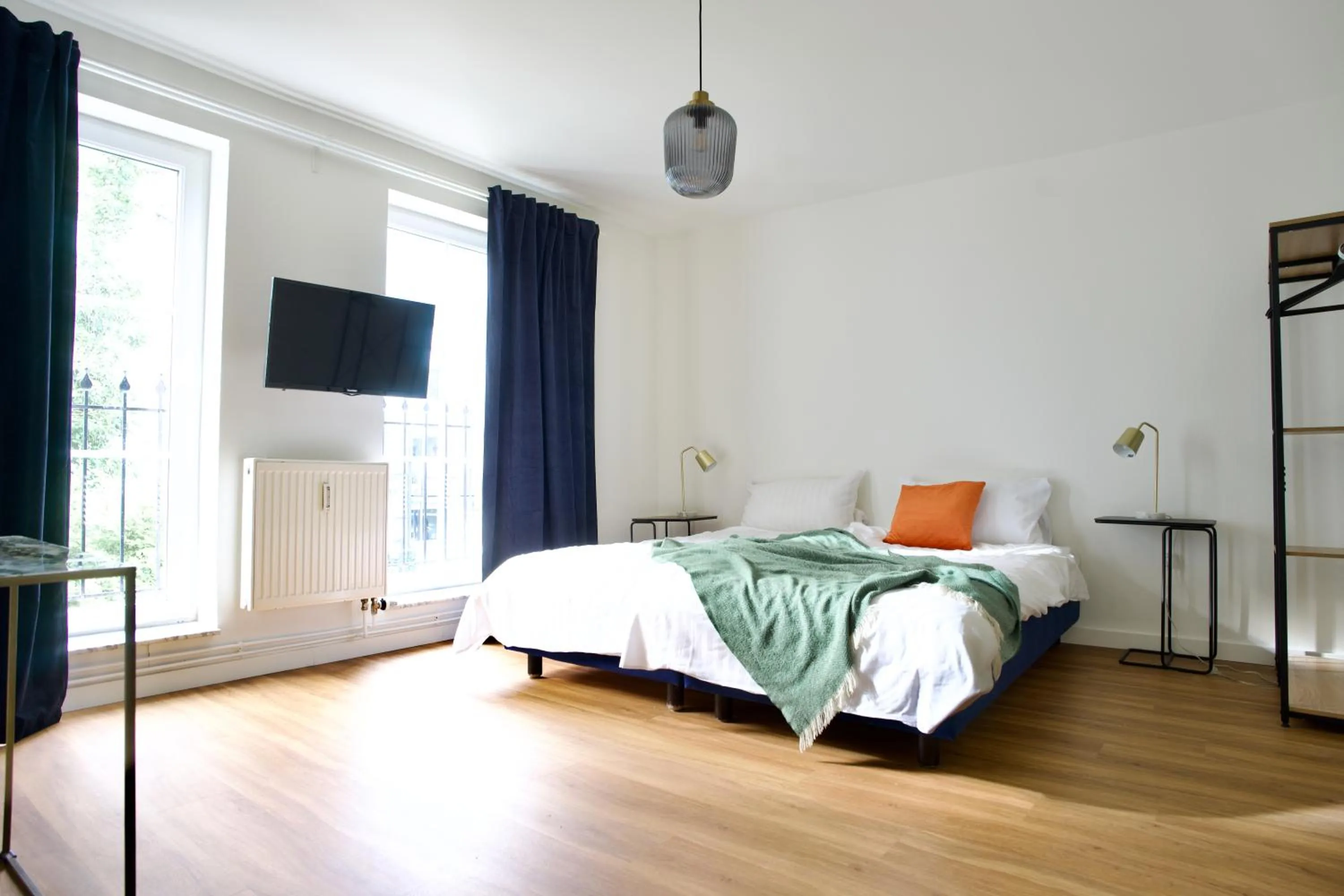 Bed in Apartments Les Jardins