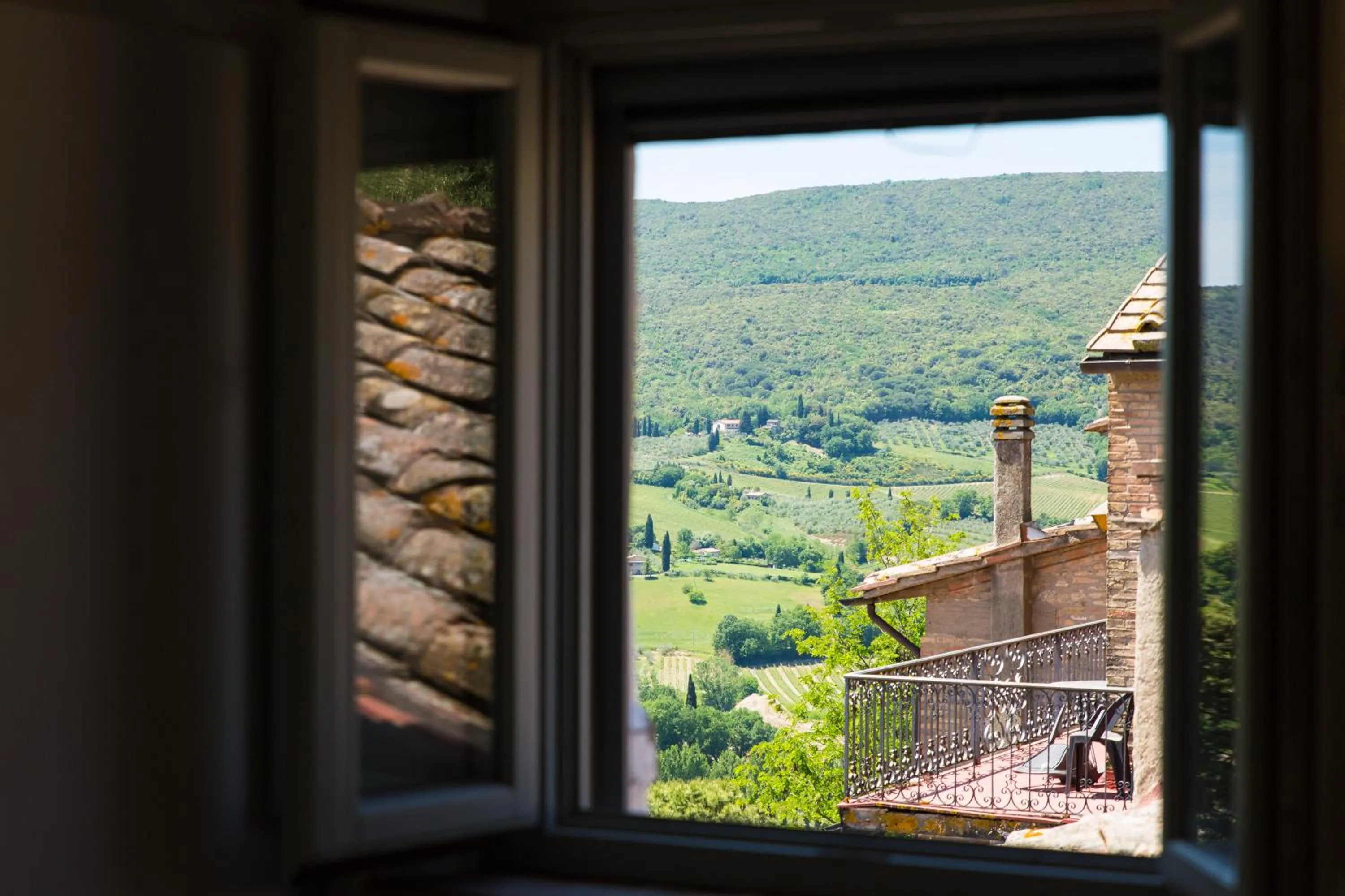 San Gimignano Town Garden