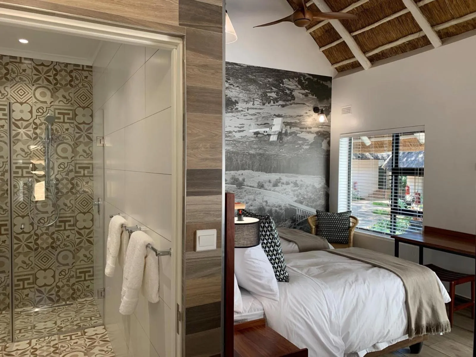 Bed in Pamarah Lodge