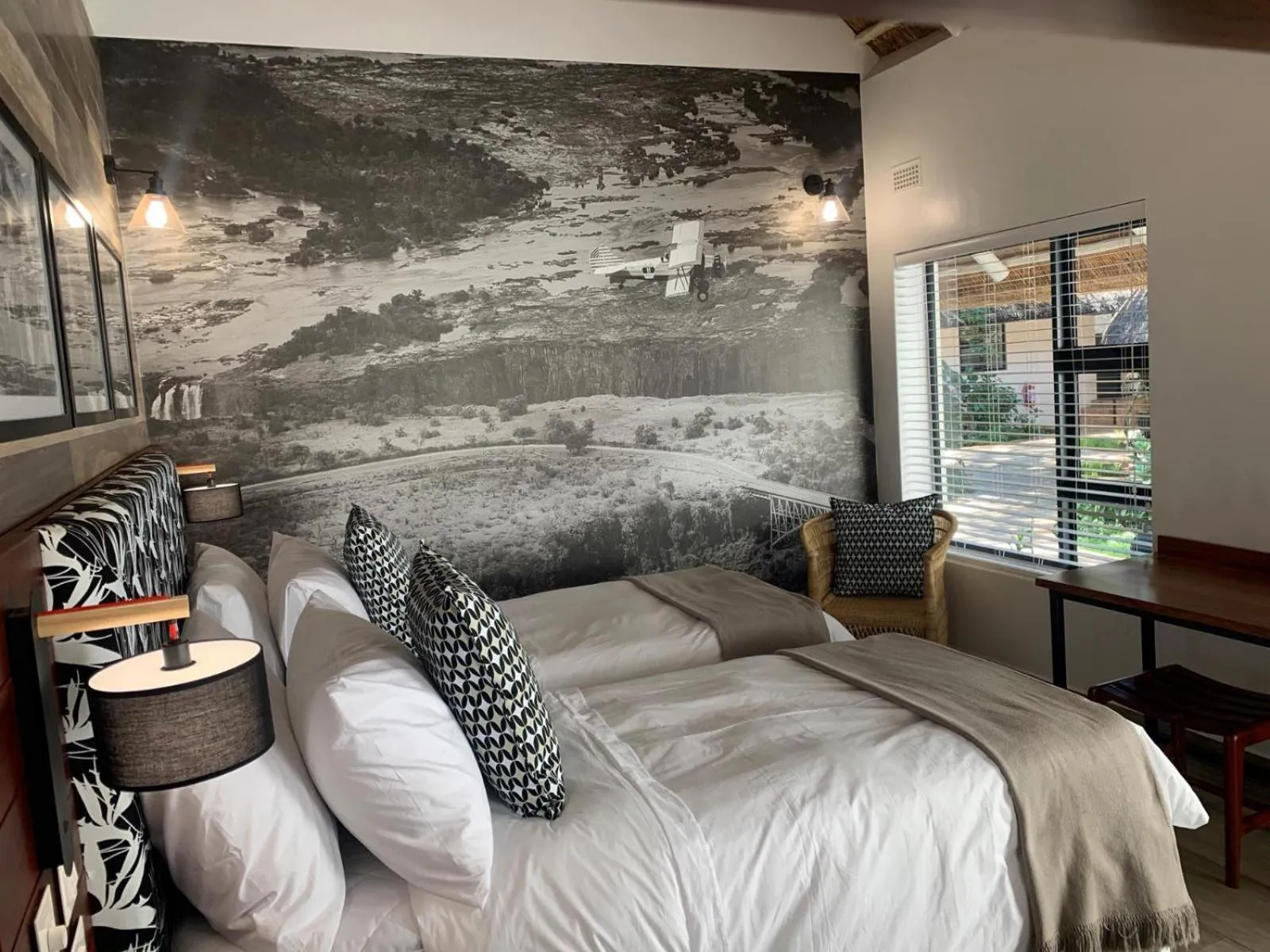 Bed in Pamarah Lodge