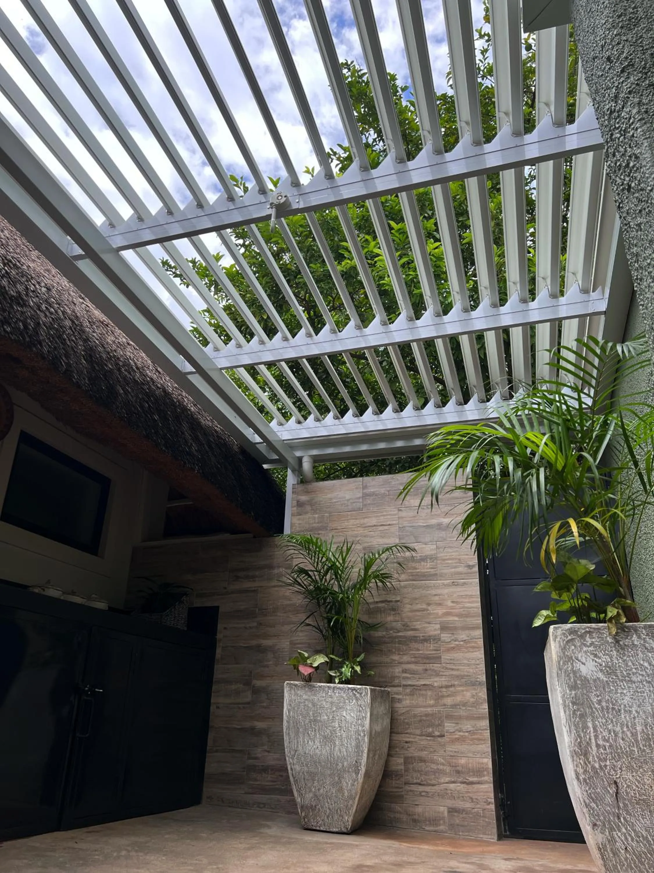 Patio in Pamarah Lodge