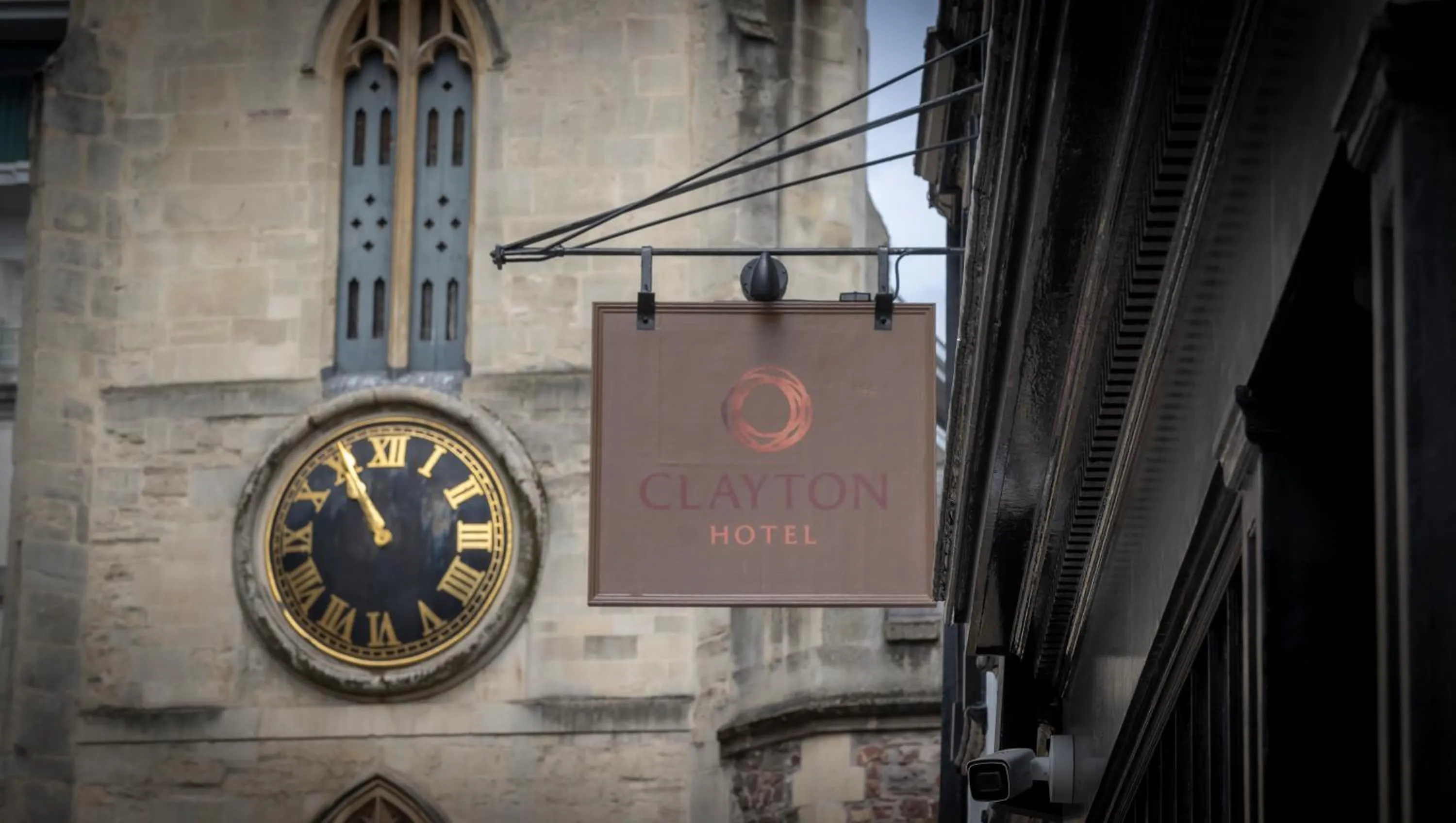 Logo/Certificate/Sign in Clayton Hotel Bristol City