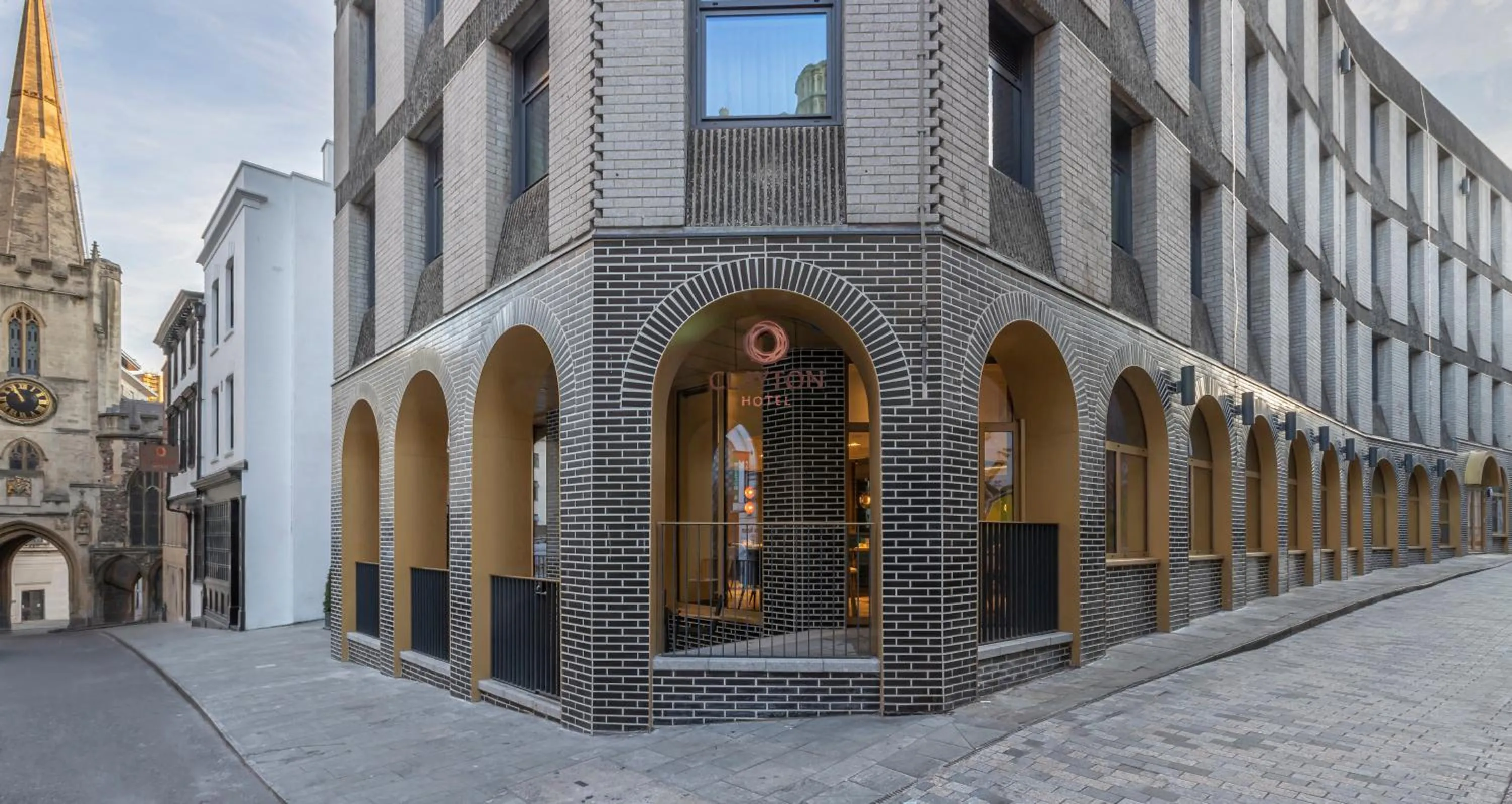 Property building in Clayton Hotel Bristol City