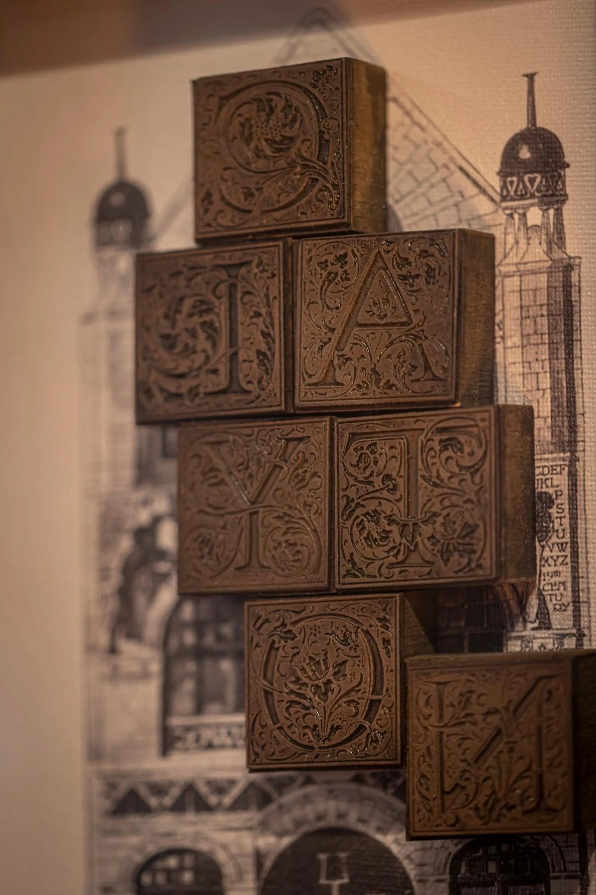 Decorative detail in Clayton Hotel Bristol City