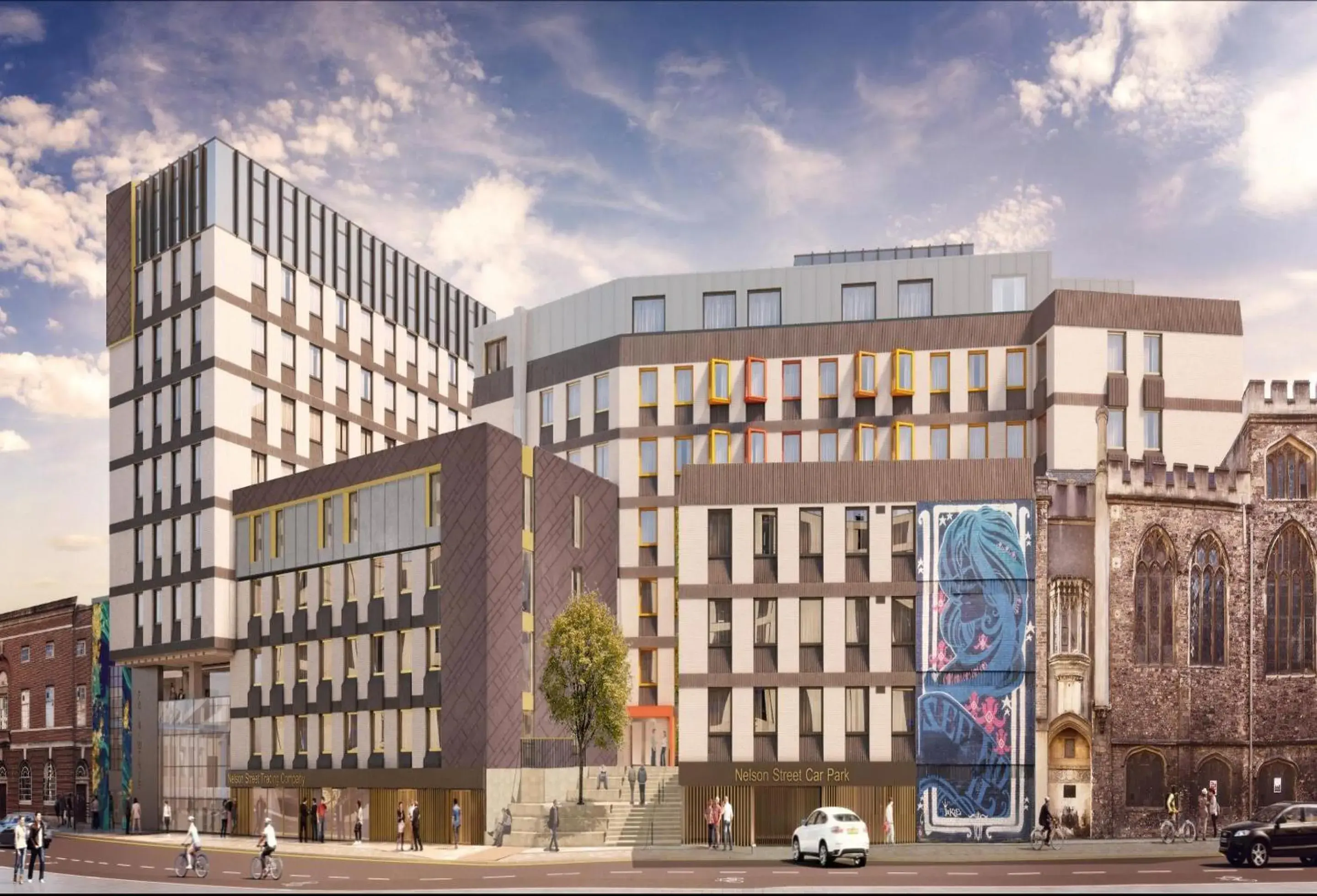 Property building in Clayton Hotel Bristol City Property building in Clayton Hotel Bristol City