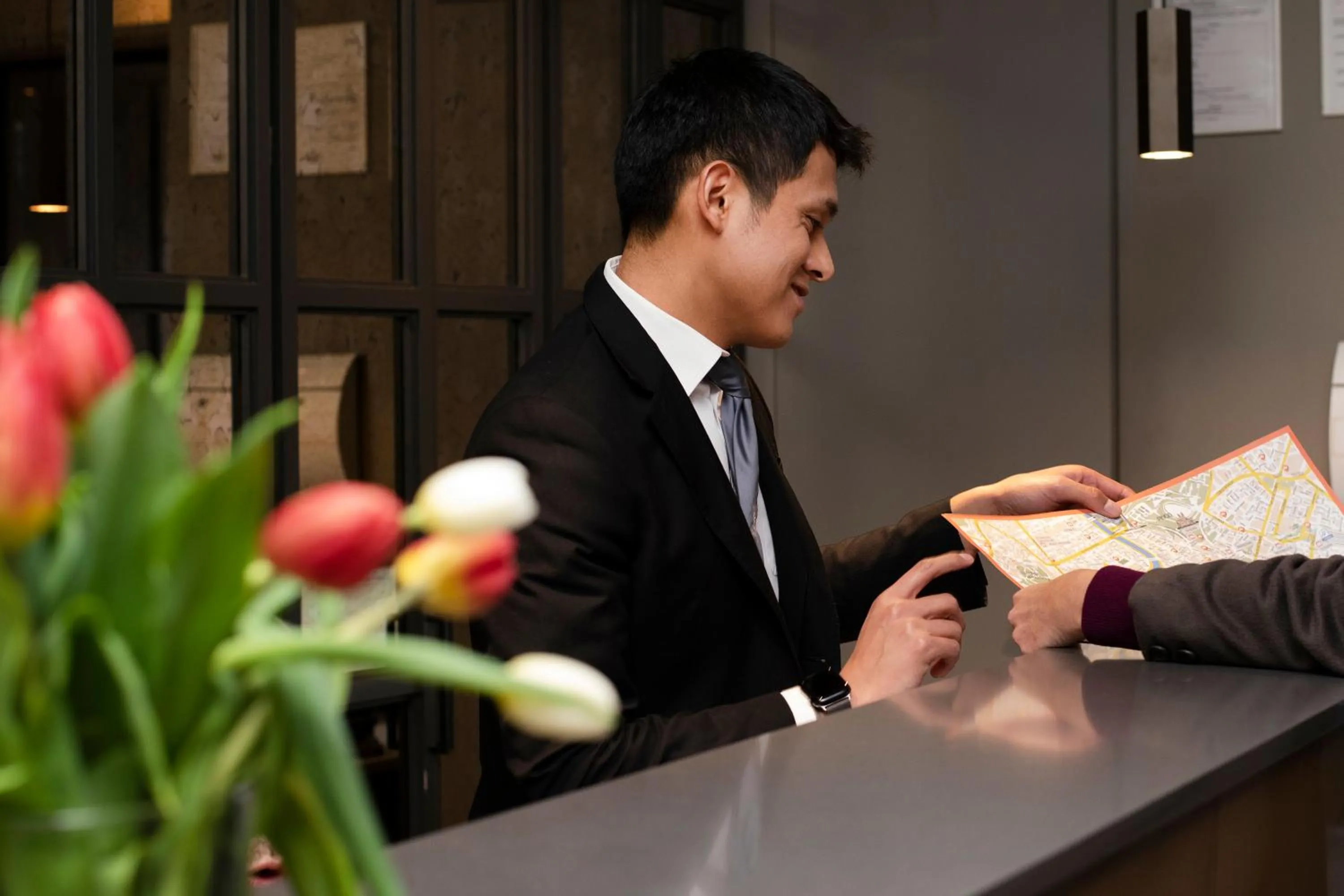 Staff in Hotel 77 Seventy-Seven - Maison D'Art Collection