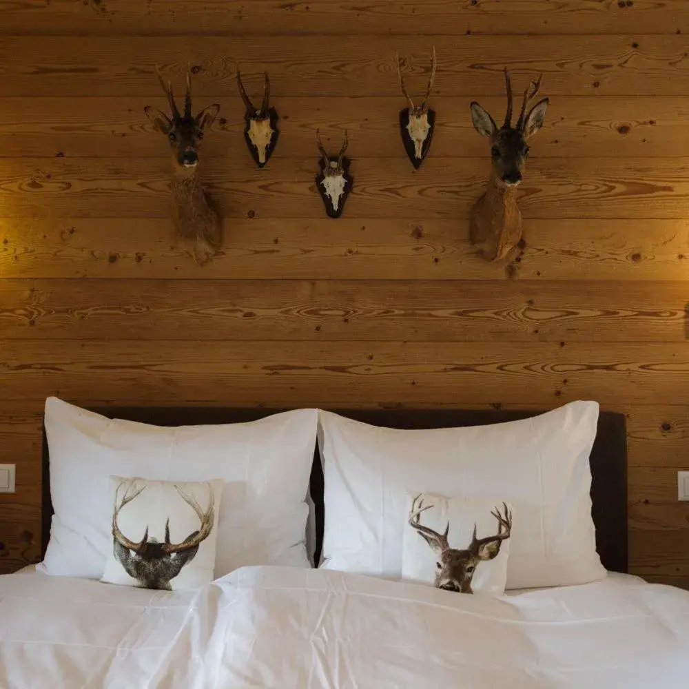 Bed in Bergwelt Grindelwald Residence Bed in Bergwelt Grindelwald Residence