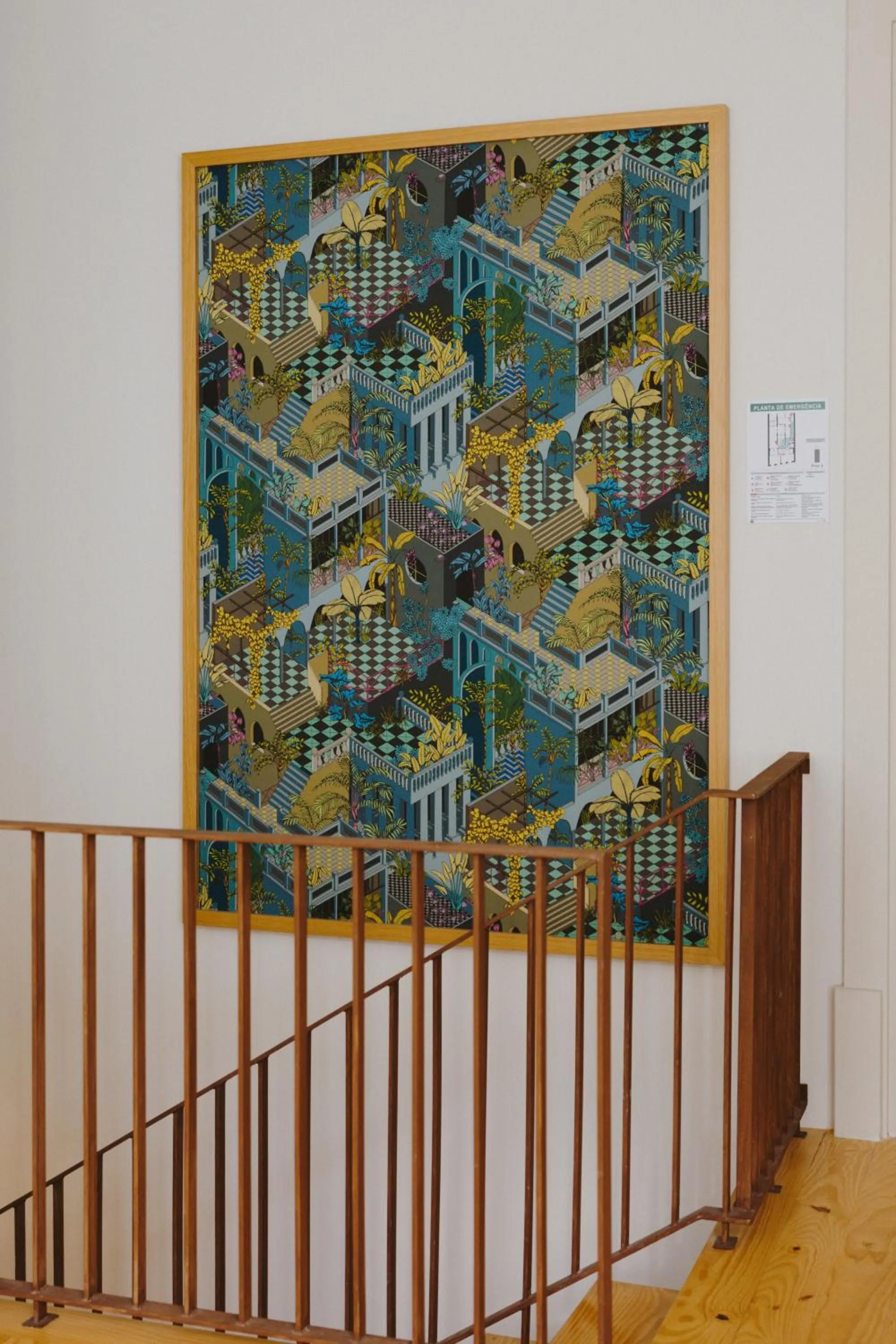 Decorative detail in Líbere Porto Laranjais