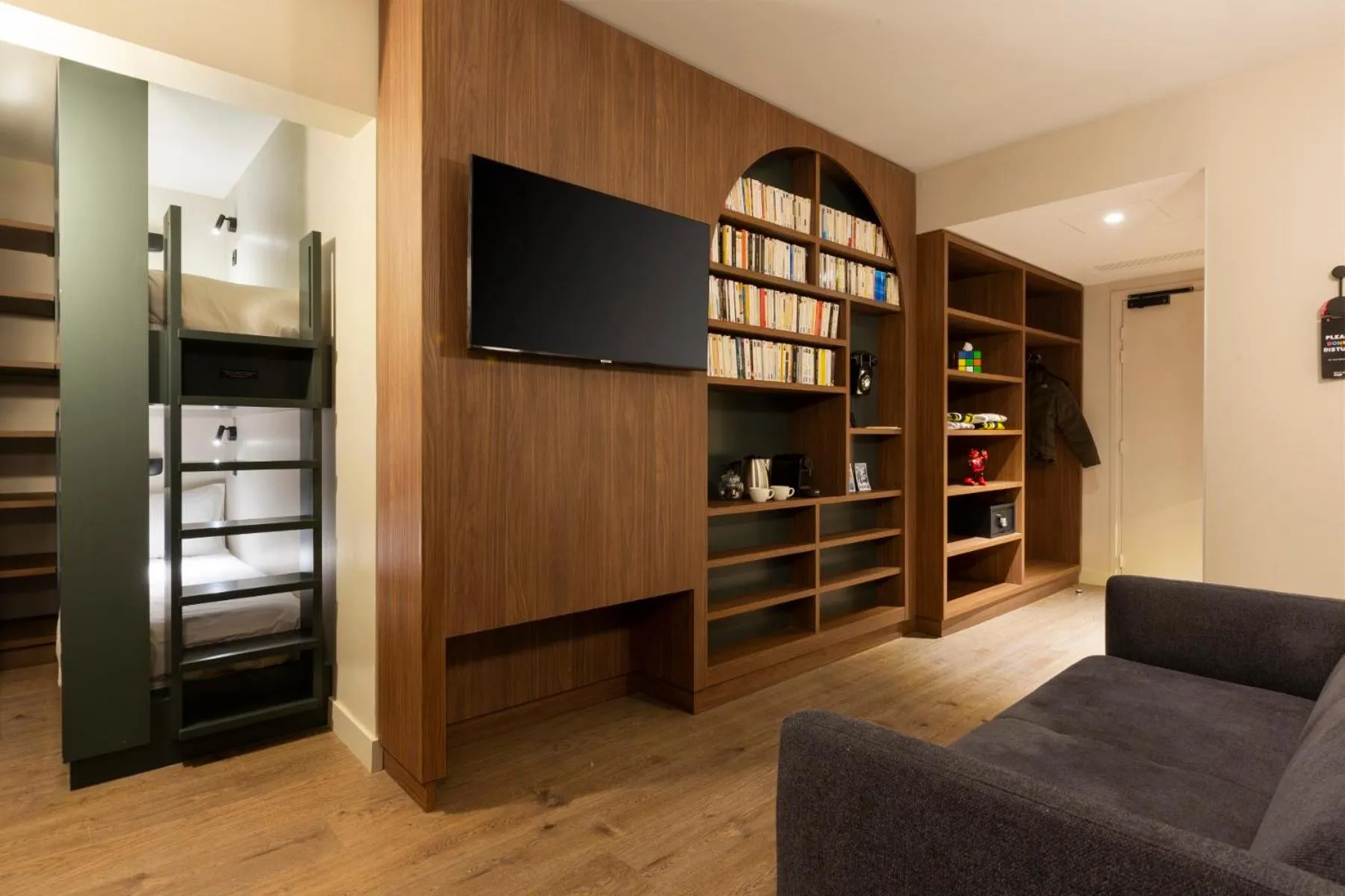 Living room in RockyPop Flaine Hotel & Spa