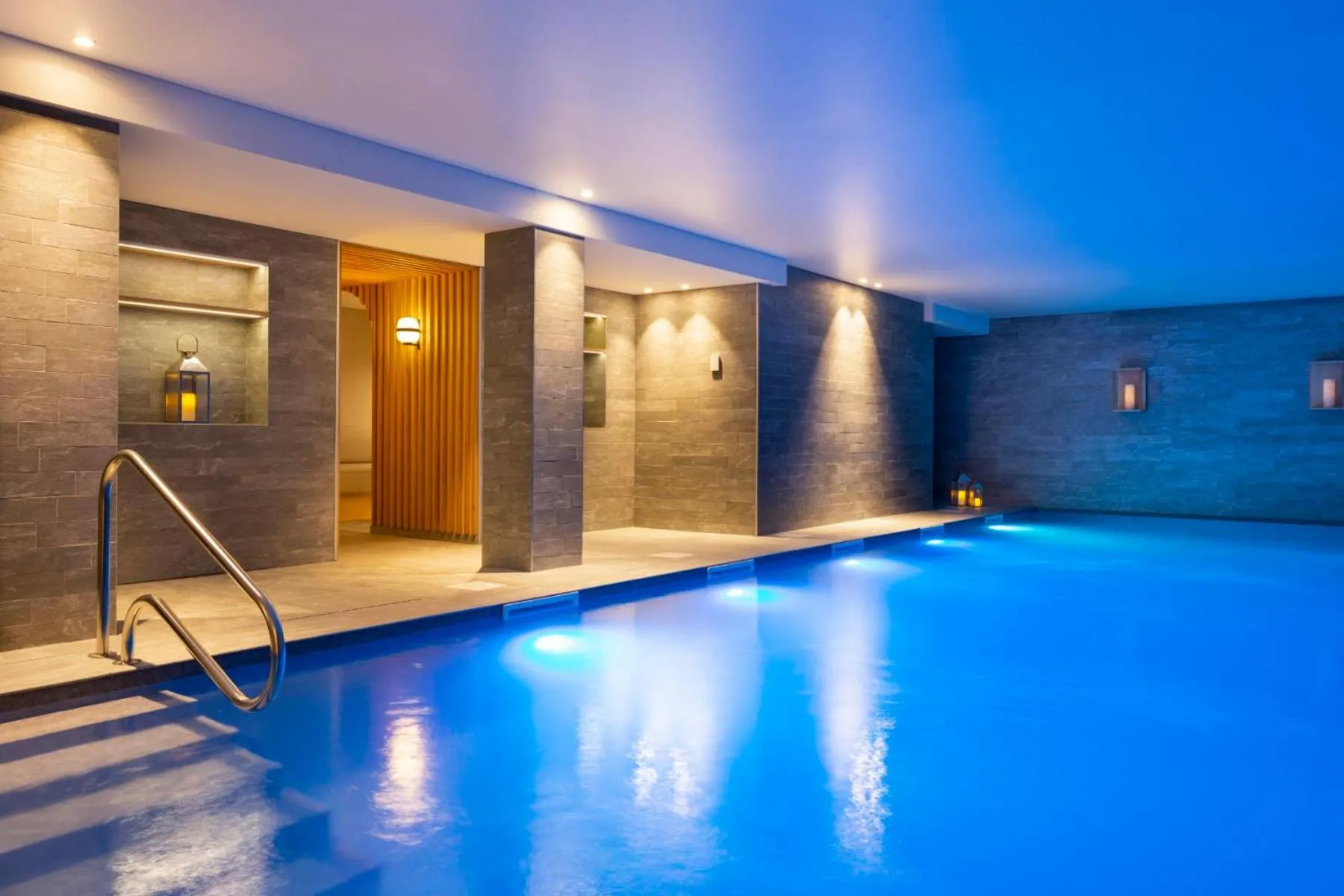Swimming pool in RockyPop Flaine Hotel & Spa