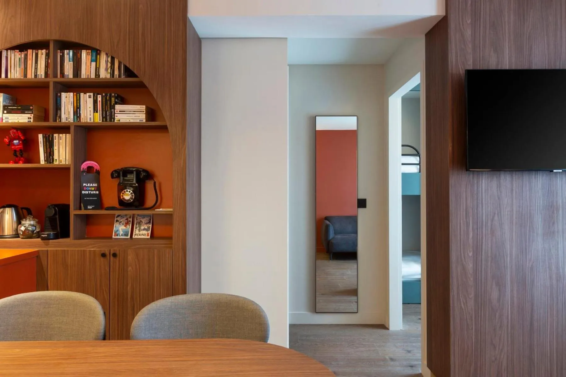 Living room in RockyPop Flaine Hotel & Spa