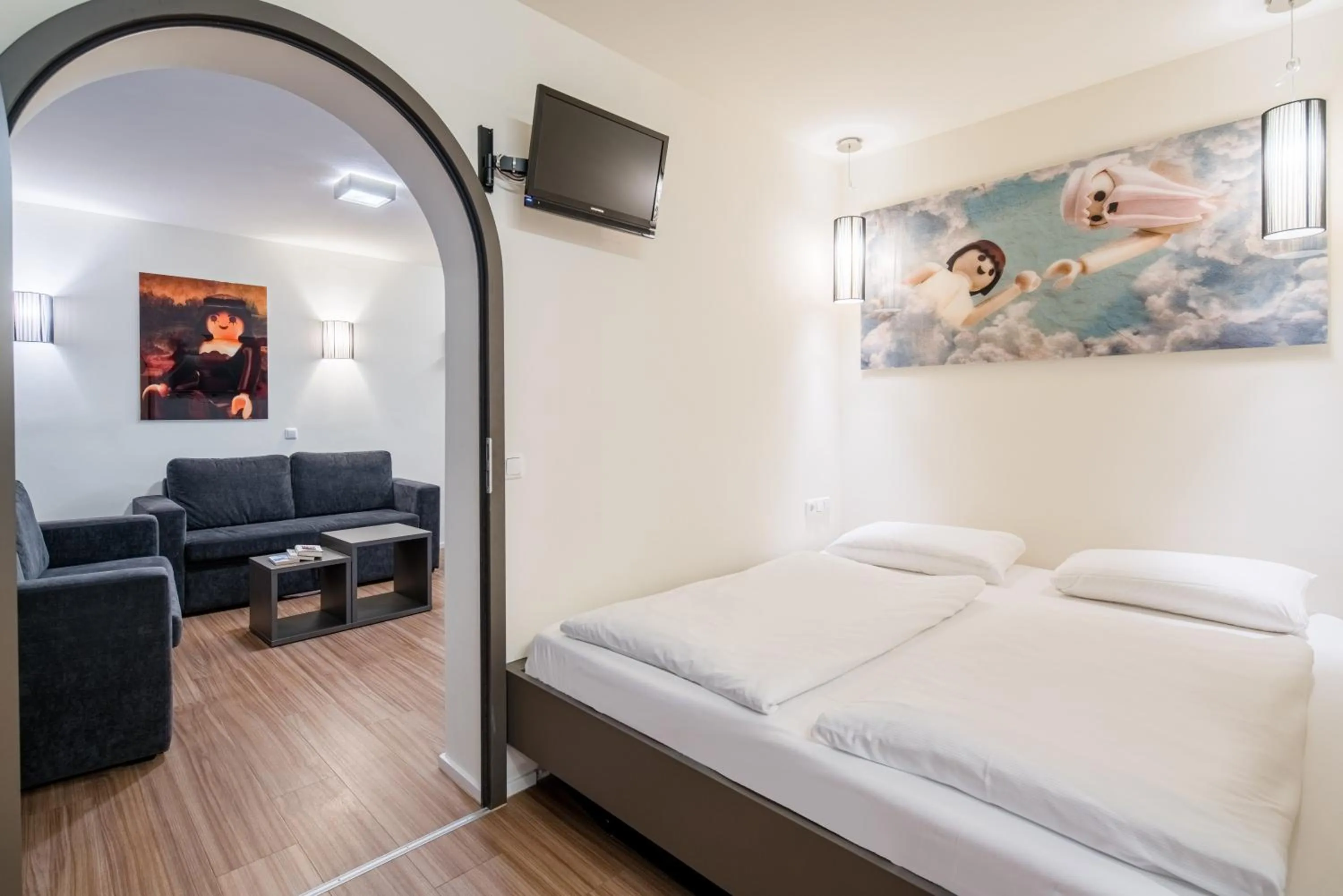 Photo of the whole room, Bed in Hotel Knorz