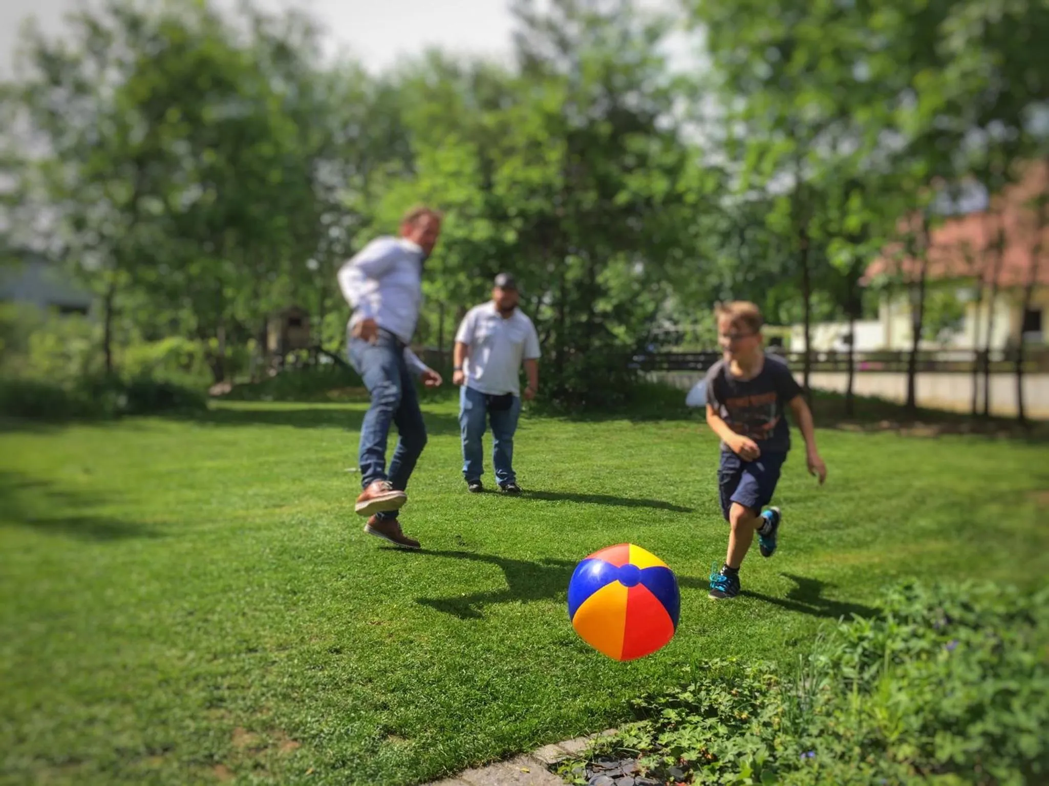 young children in Hotel Knorz