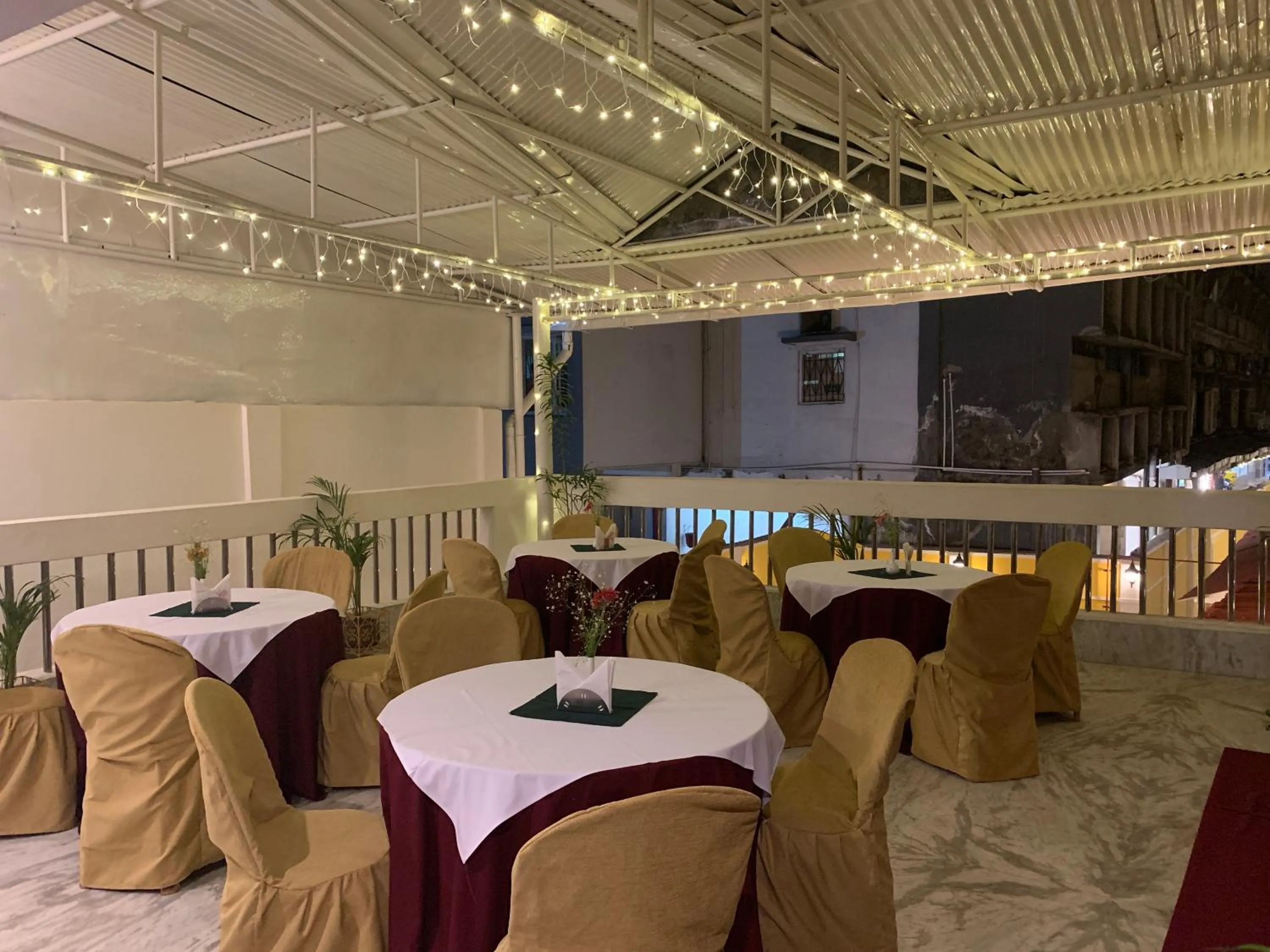 Balcony/Terrace in Hotel Saluja