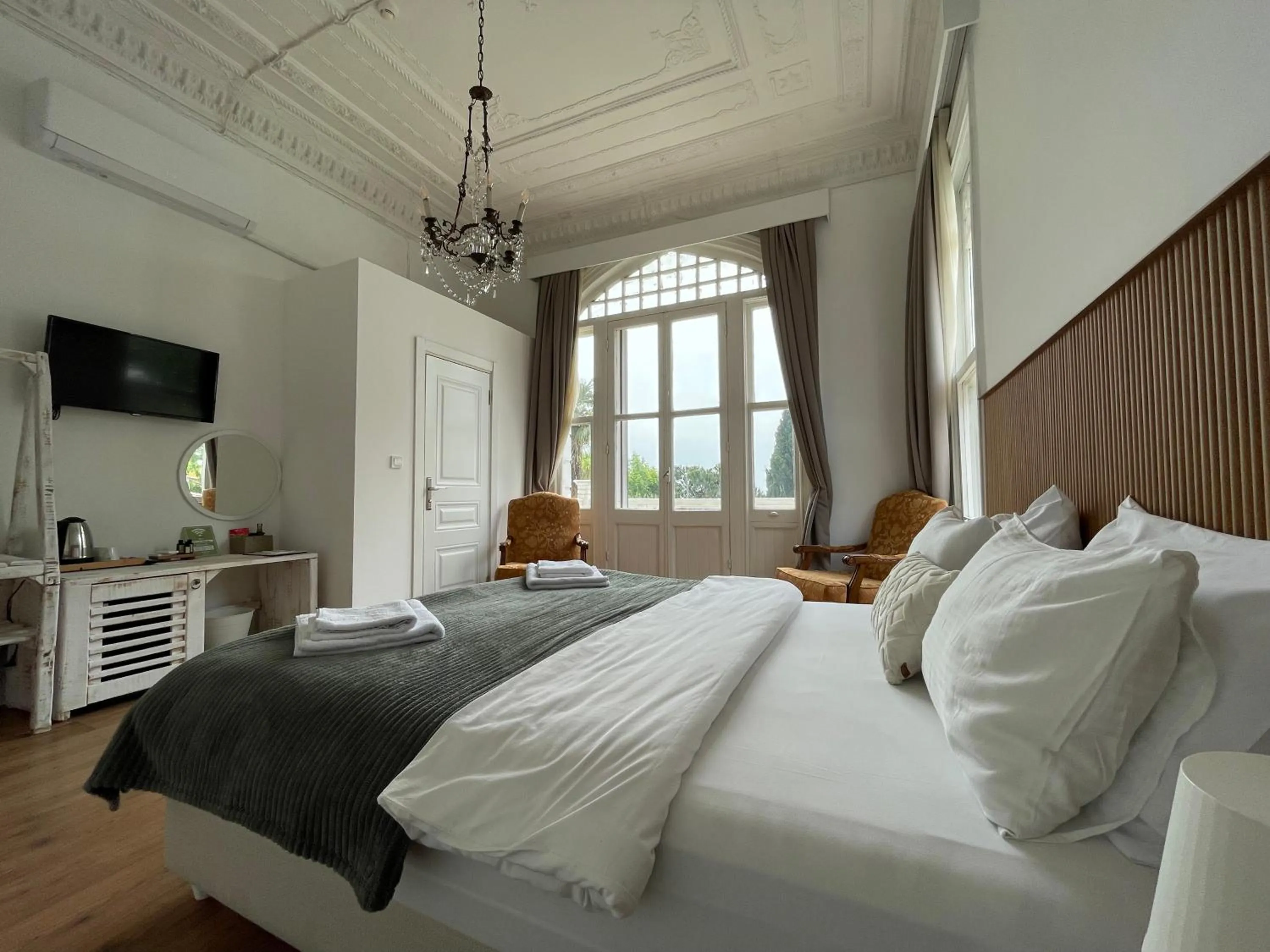 Bed in Ikigai Hotel Villa Rıfat