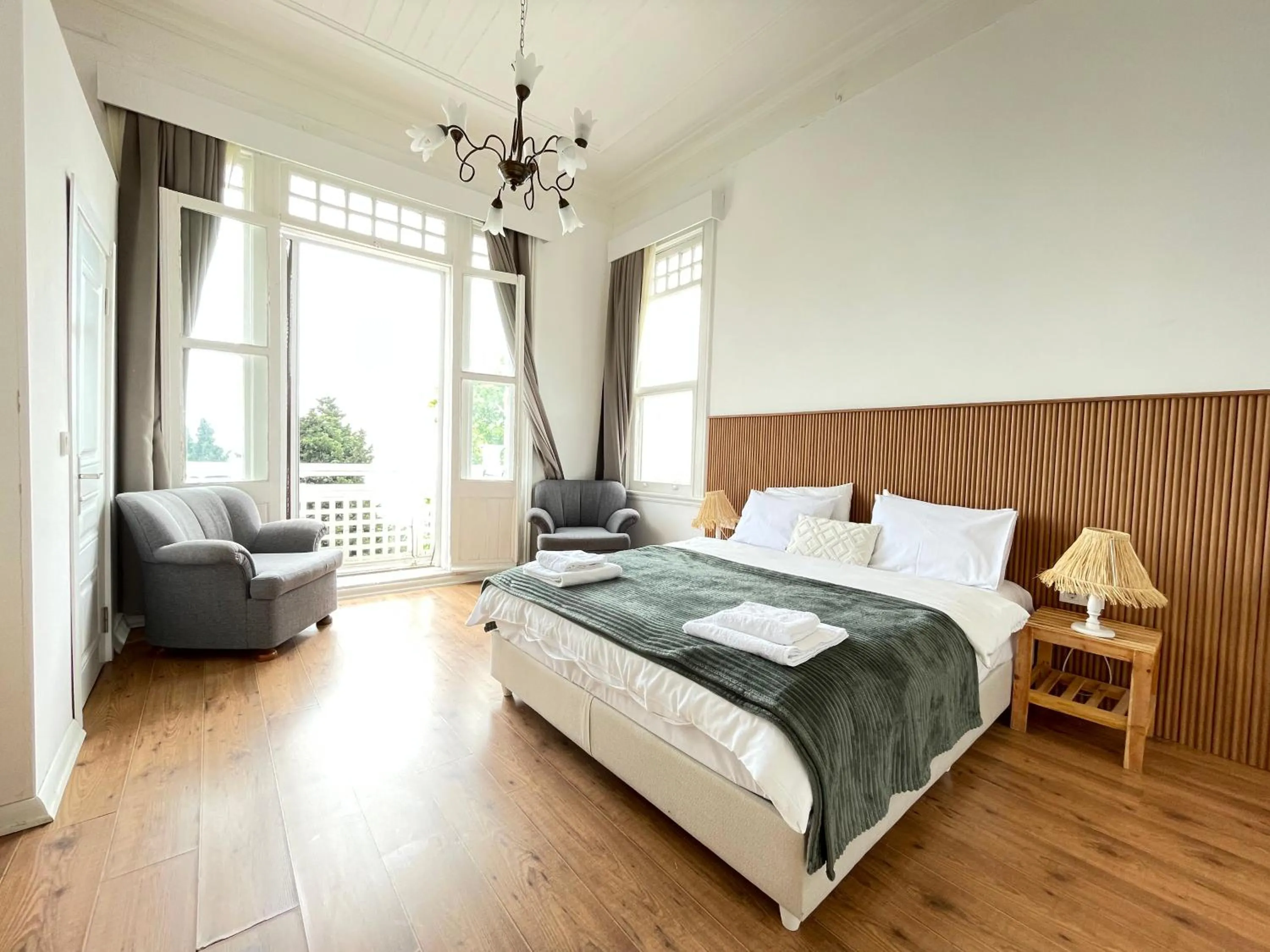 Bed in Ikigai Hotel Villa Rıfat