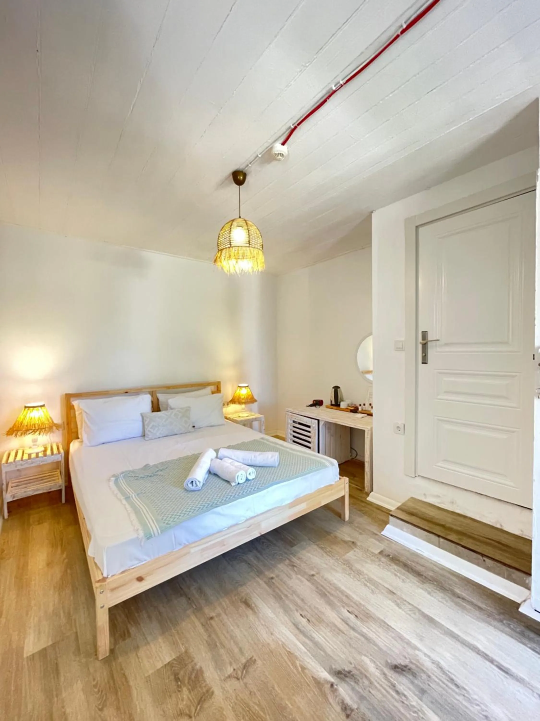 Bed in Ikigai Hotel Villa Rıfat