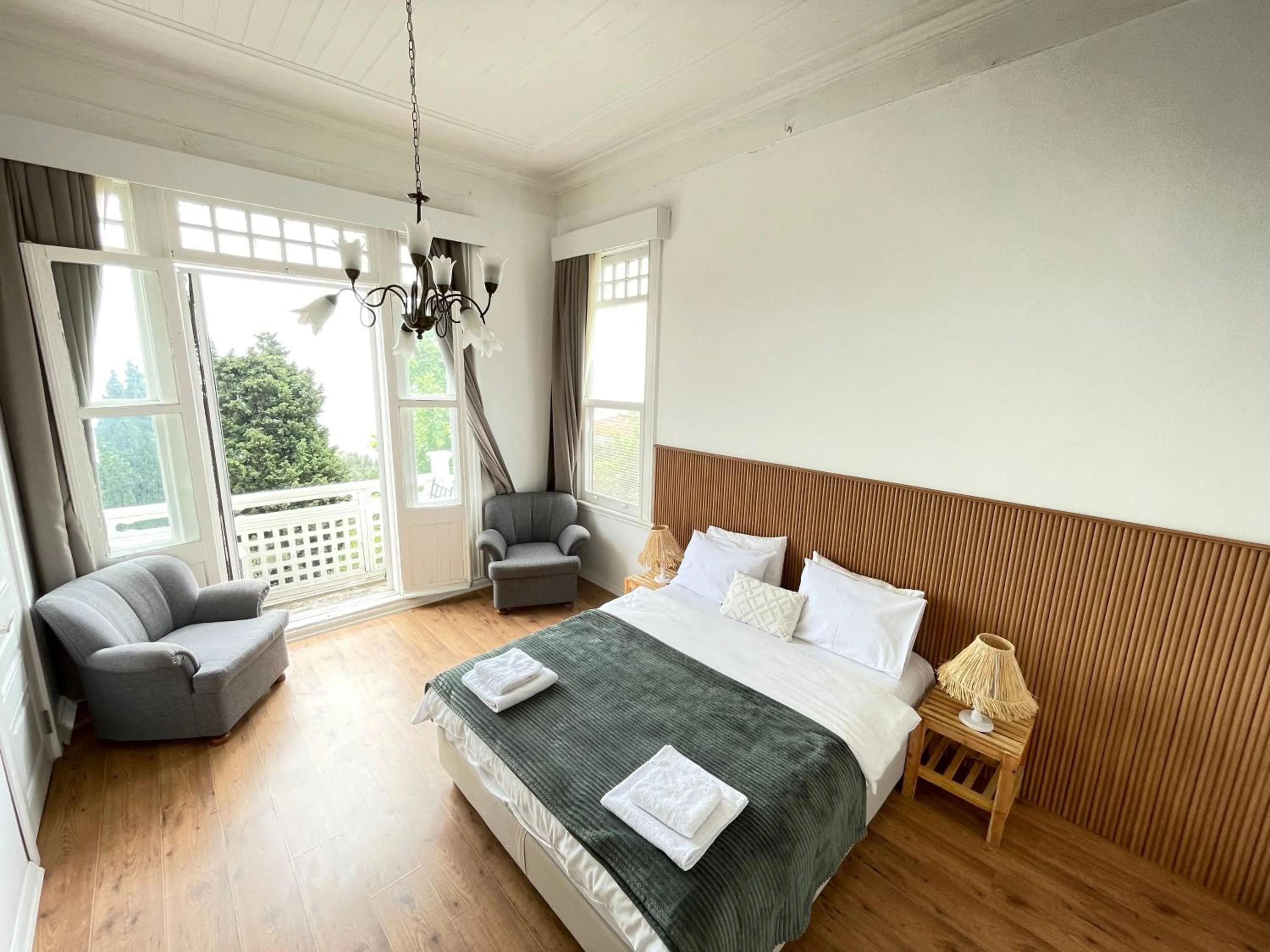 Bed in Ikigai Hotel Villa Rıfat