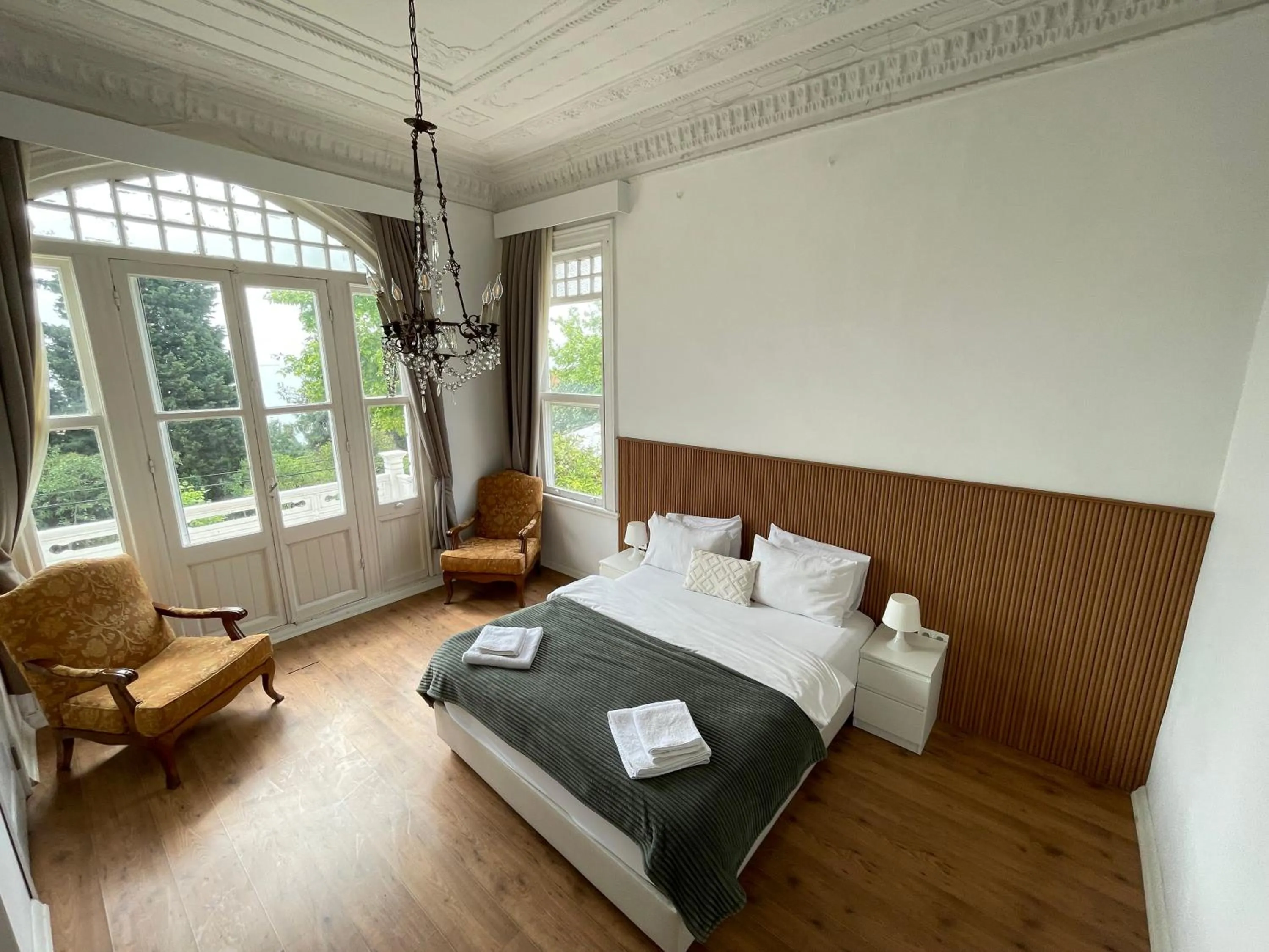 Bed in Ikigai Hotel Villa Rıfat