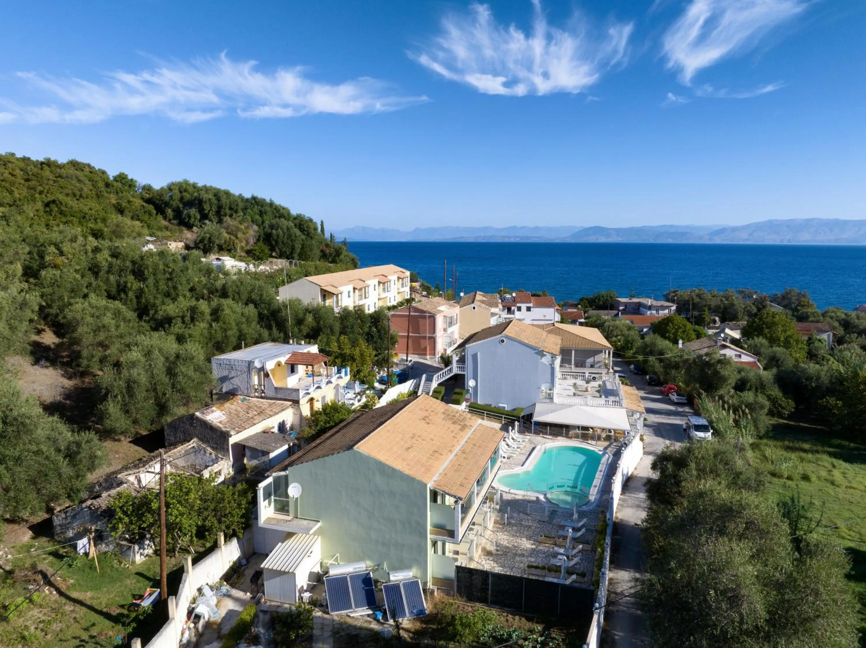 Property building in Kerkyra Island Hotel