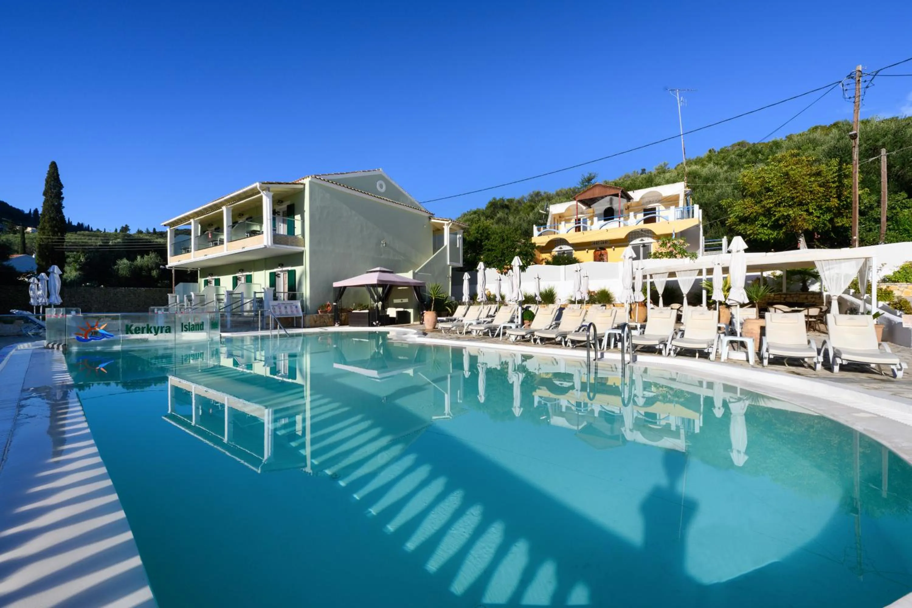 Property building in Kerkyra Island Hotel