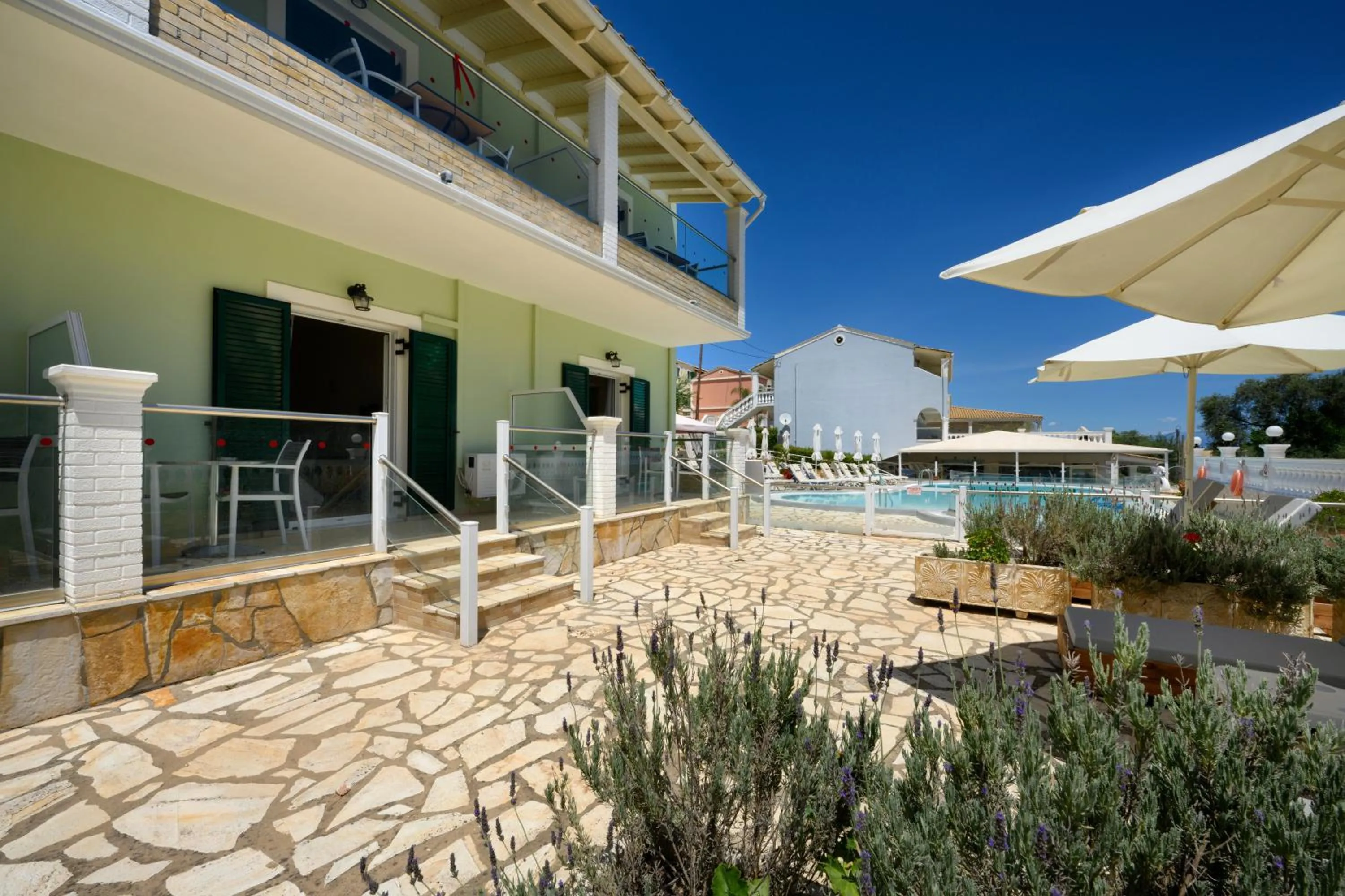 Balcony/Terrace in Kerkyra Island Hotel