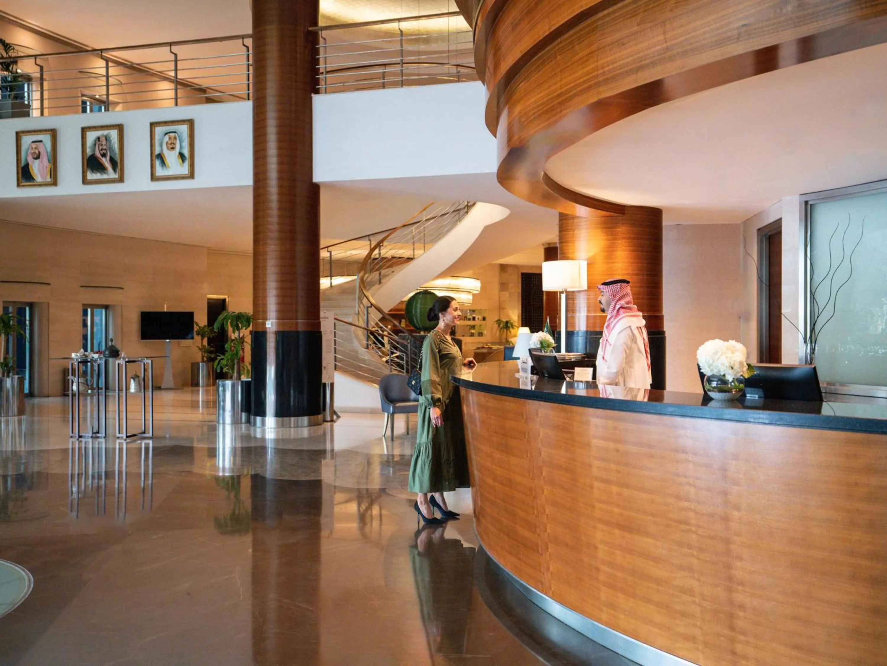 Lobby or reception in Mövenpick Hotel Al Khobar