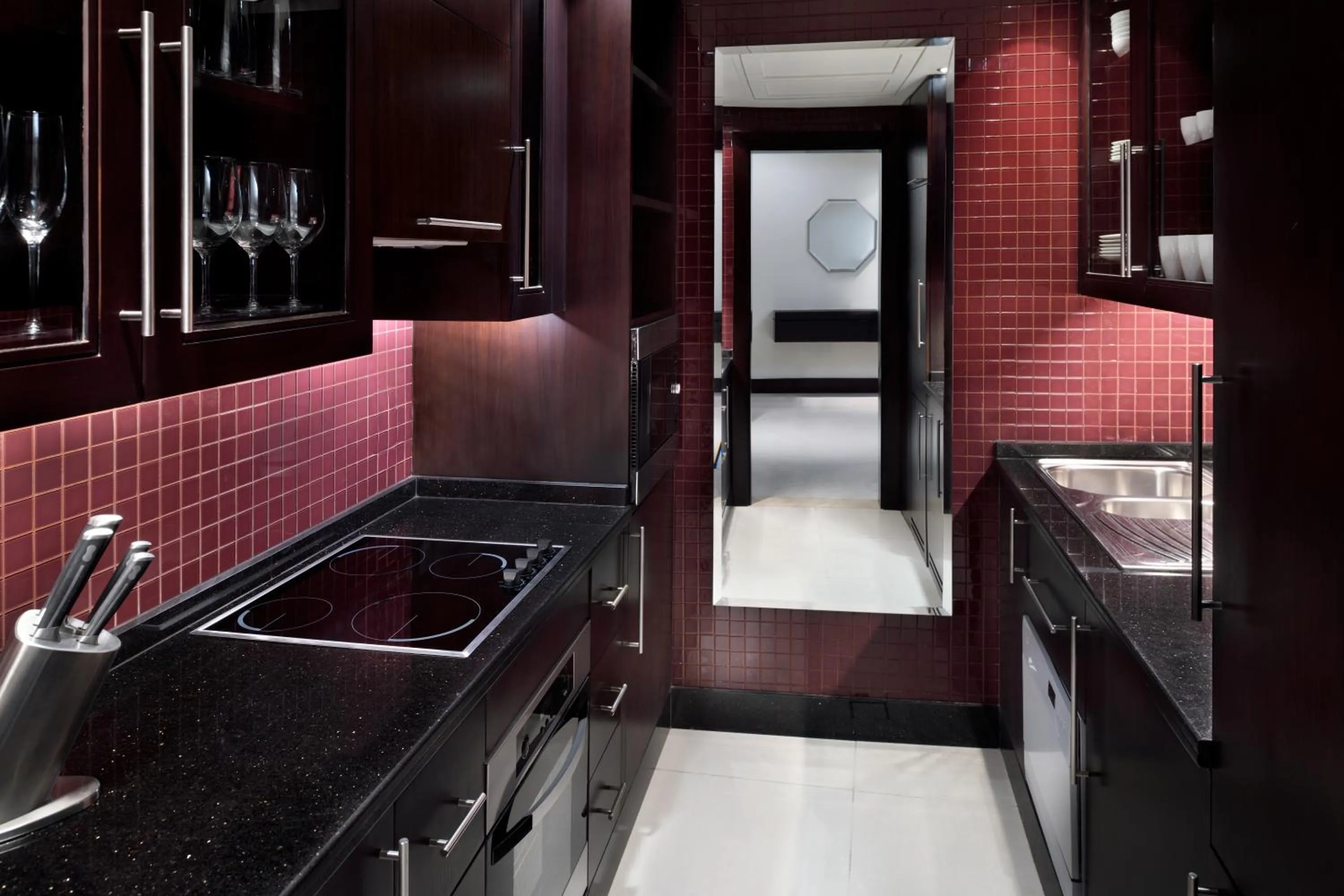 Kitchen or kitchenette in Address Downtown