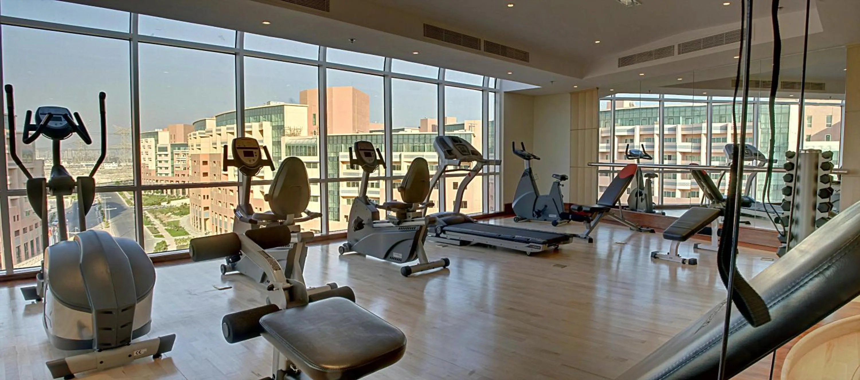 Fitness centre/facilities in Chelsea Gardens Hotel Apartment