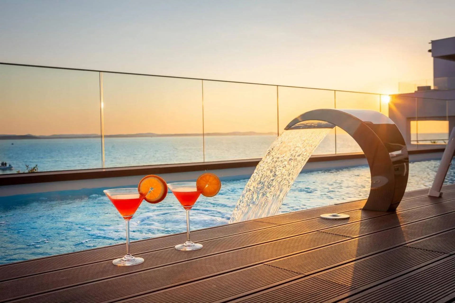 Swimming pool in Dedaj Resort - Villa Tina