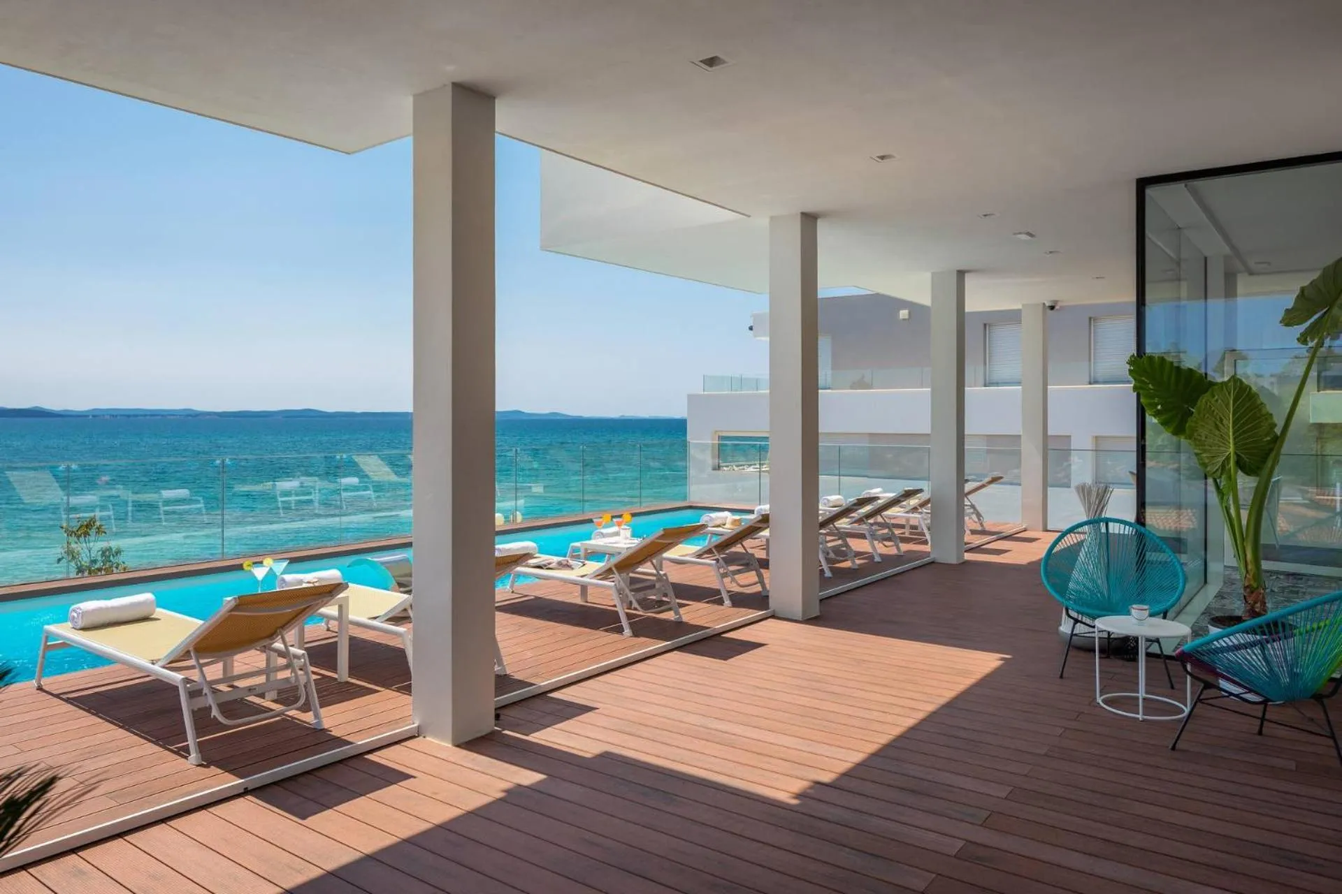 Pool view in Dedaj Resort - Villa Tina