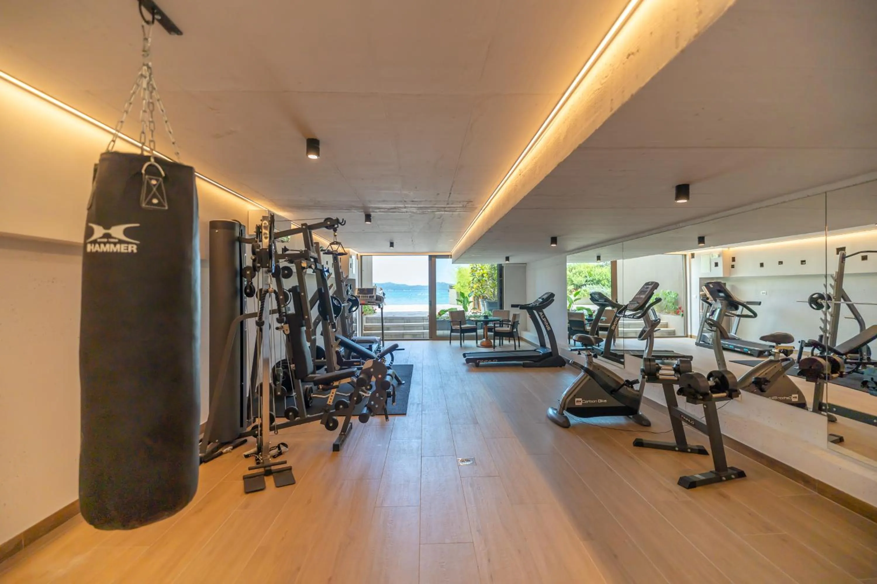 Fitness centre/facilities in Dedaj Resort - Villa Tina