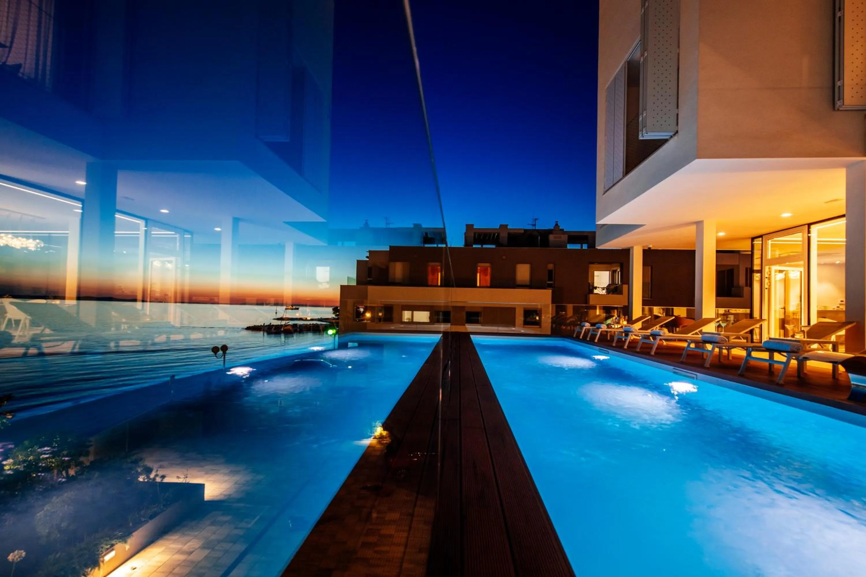 Swimming pool in Dedaj Resort - Villa Tina