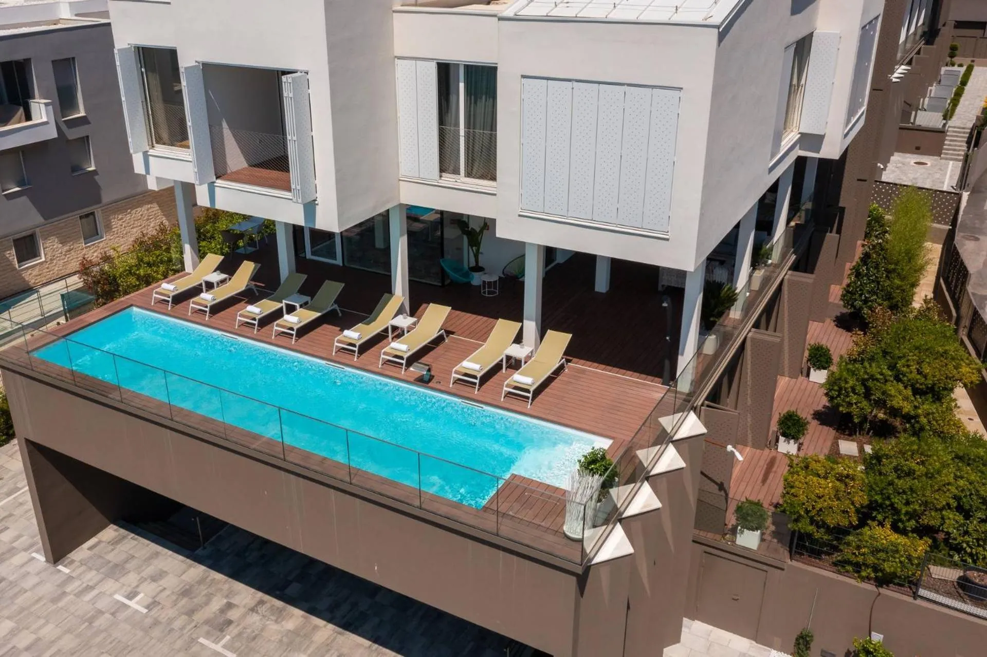 Bird's eye view in Dedaj Resort - Villa Tina