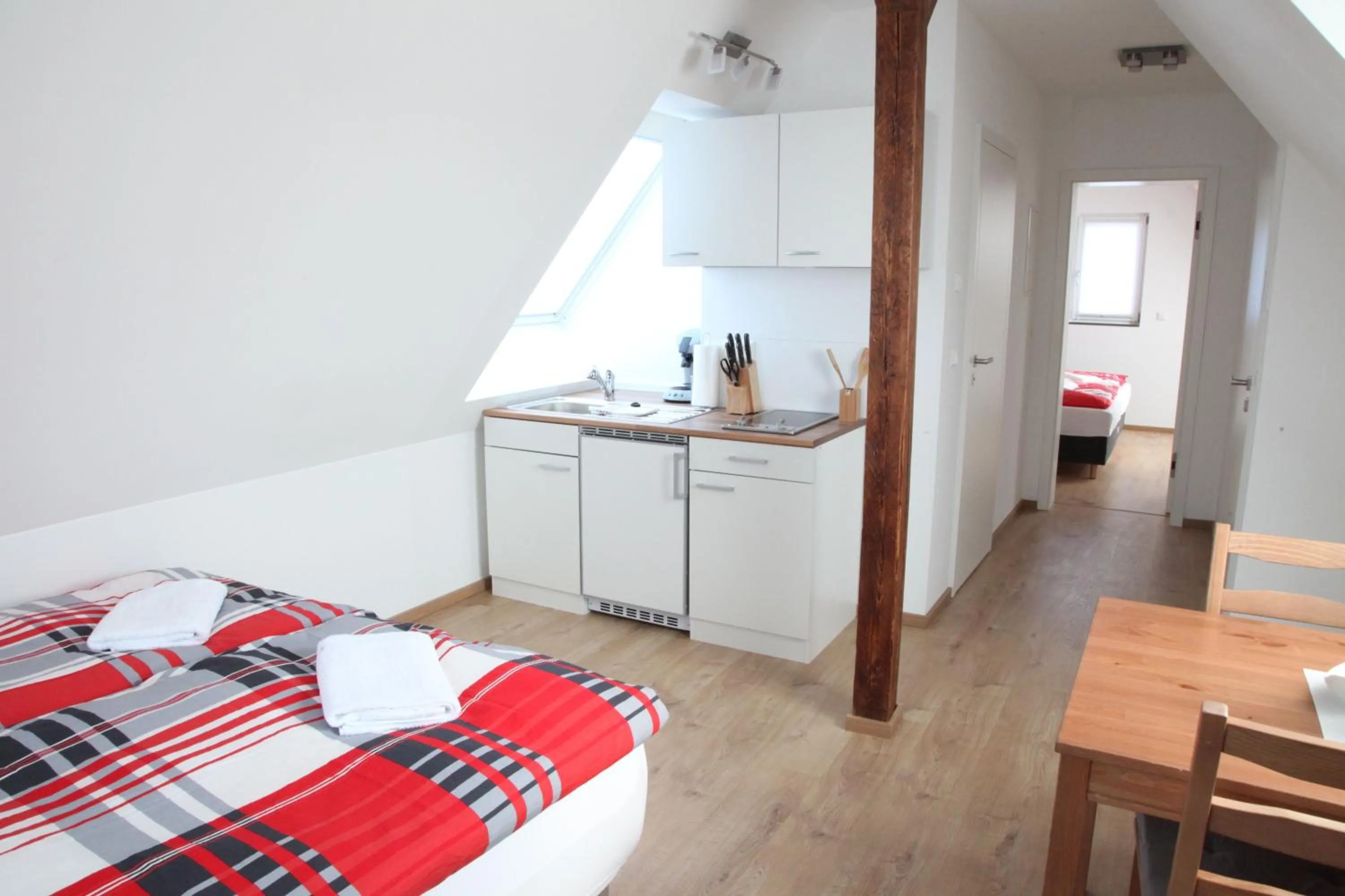 Bed in Schwaben Apartment Plus