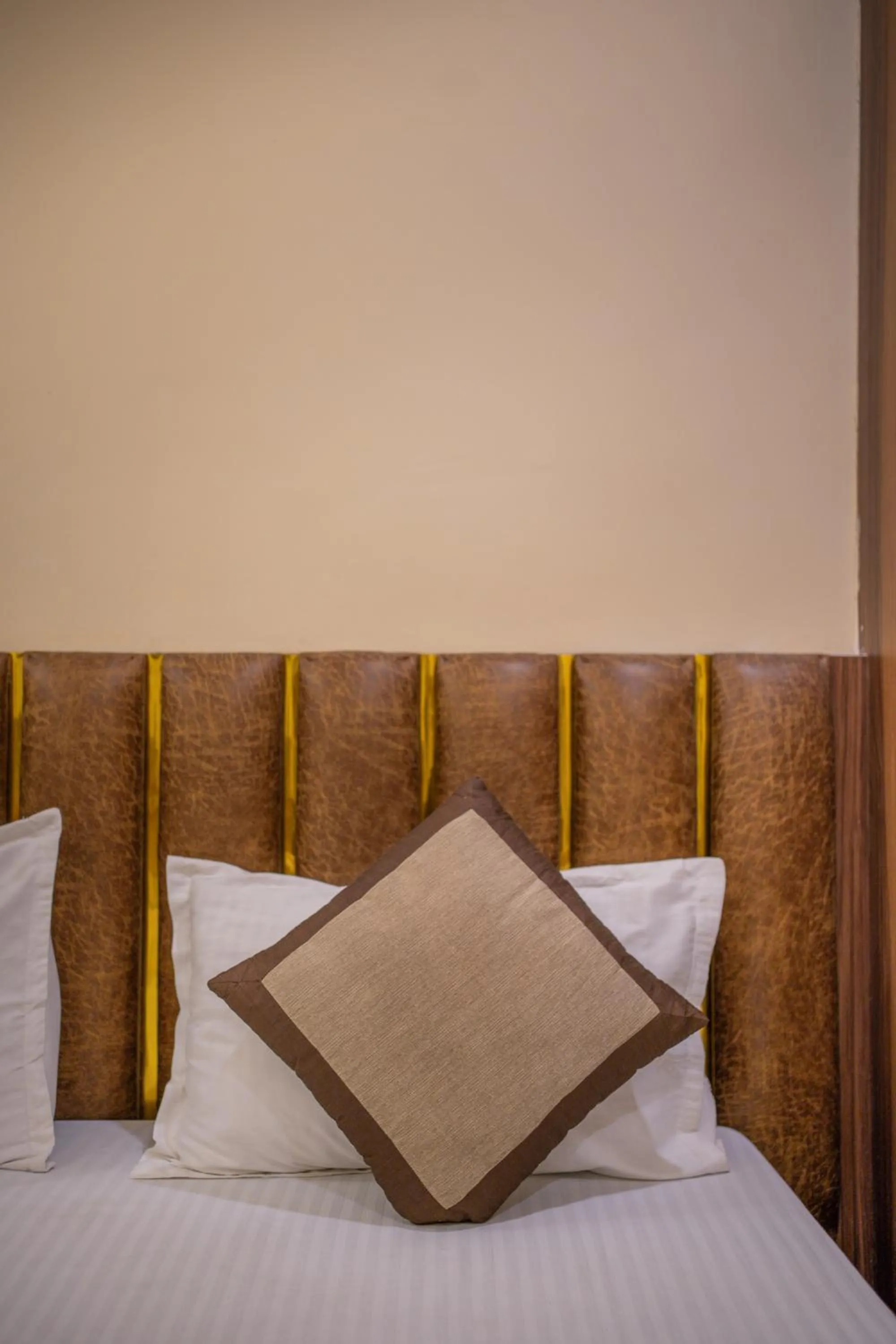 Bed in HOTEL AUGUSTO