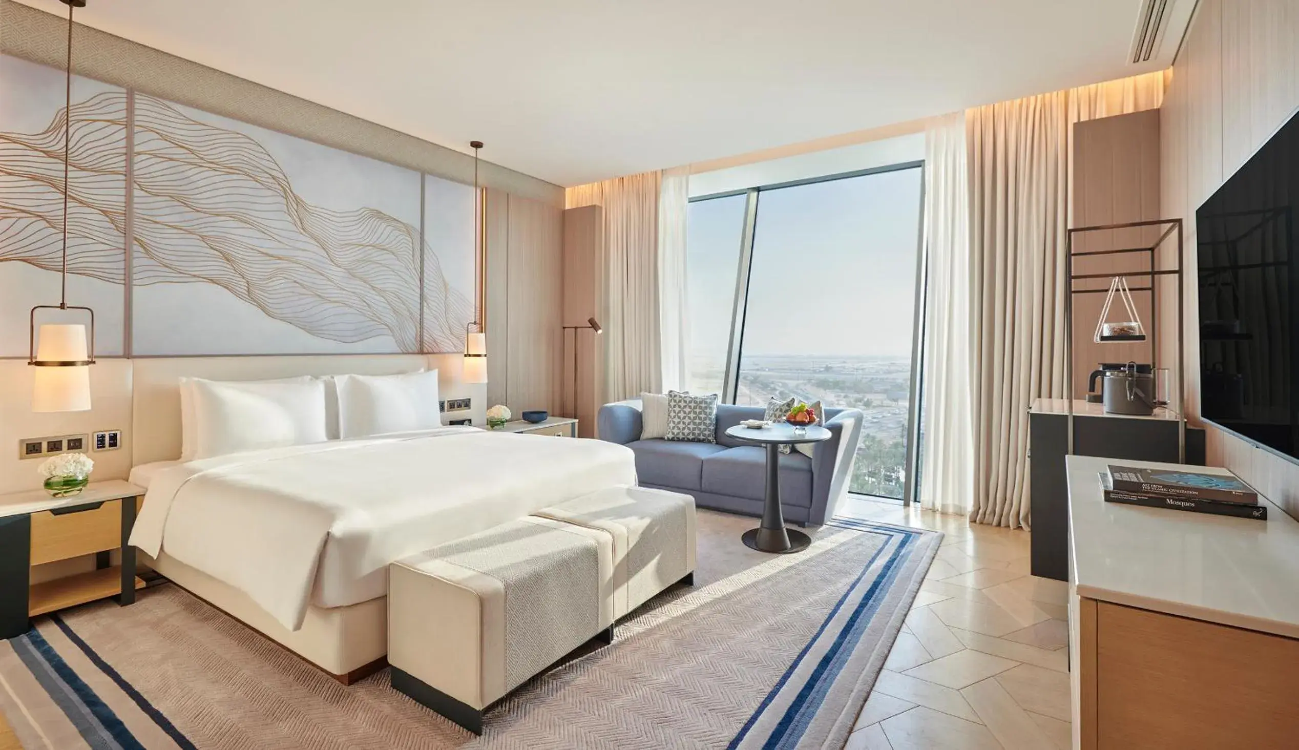 Bedroom, Bed in Grand Hyatt Kuwait Bedroom, Bed in Grand Hyatt Kuwait