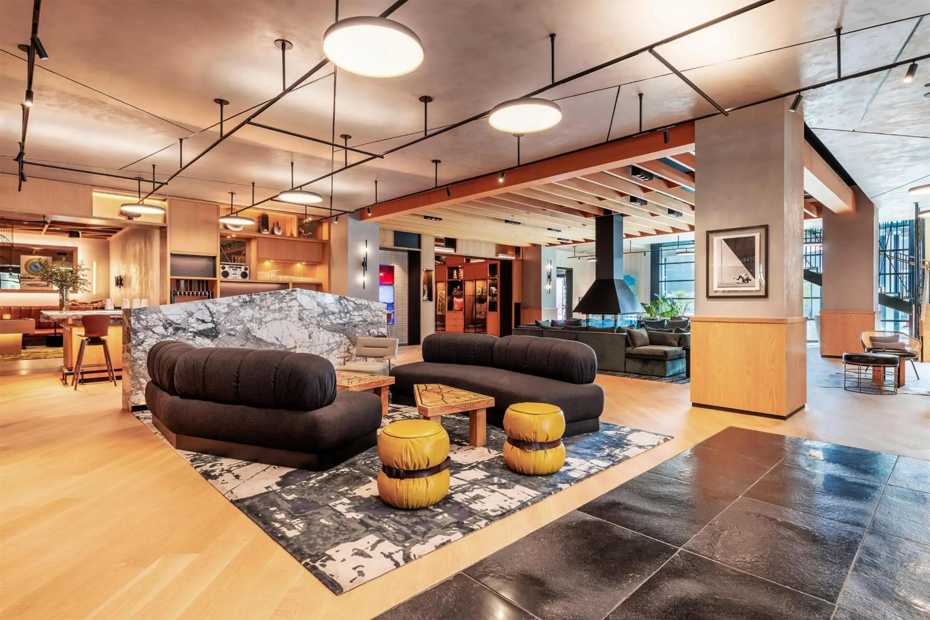 Lobby or reception in The Shay, a Destination by Hyatt Lobby or reception in The Shay, a Destination by Hyatt