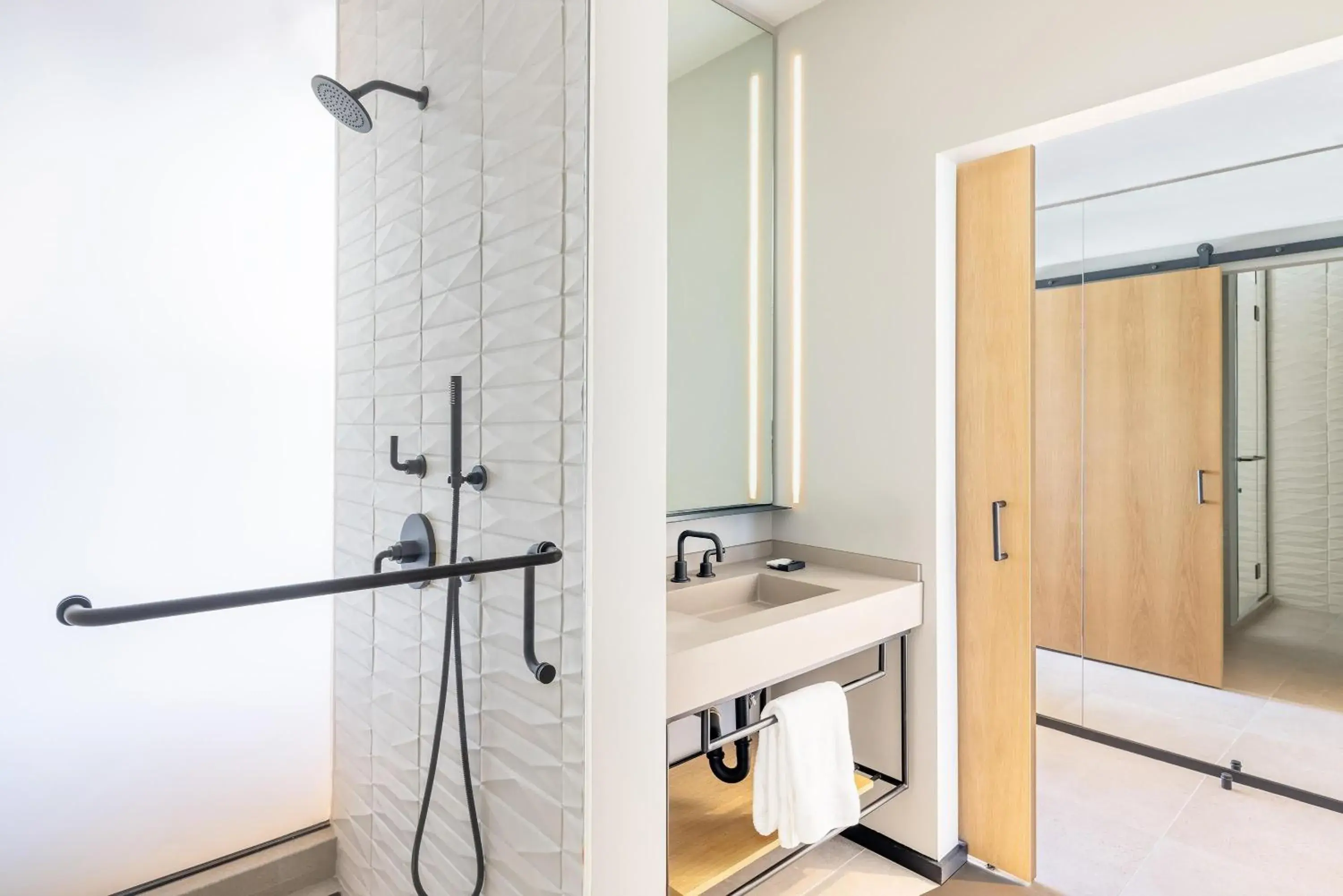 Bathroom in The Shay, a Destination by Hyatt Bathroom in The Shay, a Destination by Hyatt