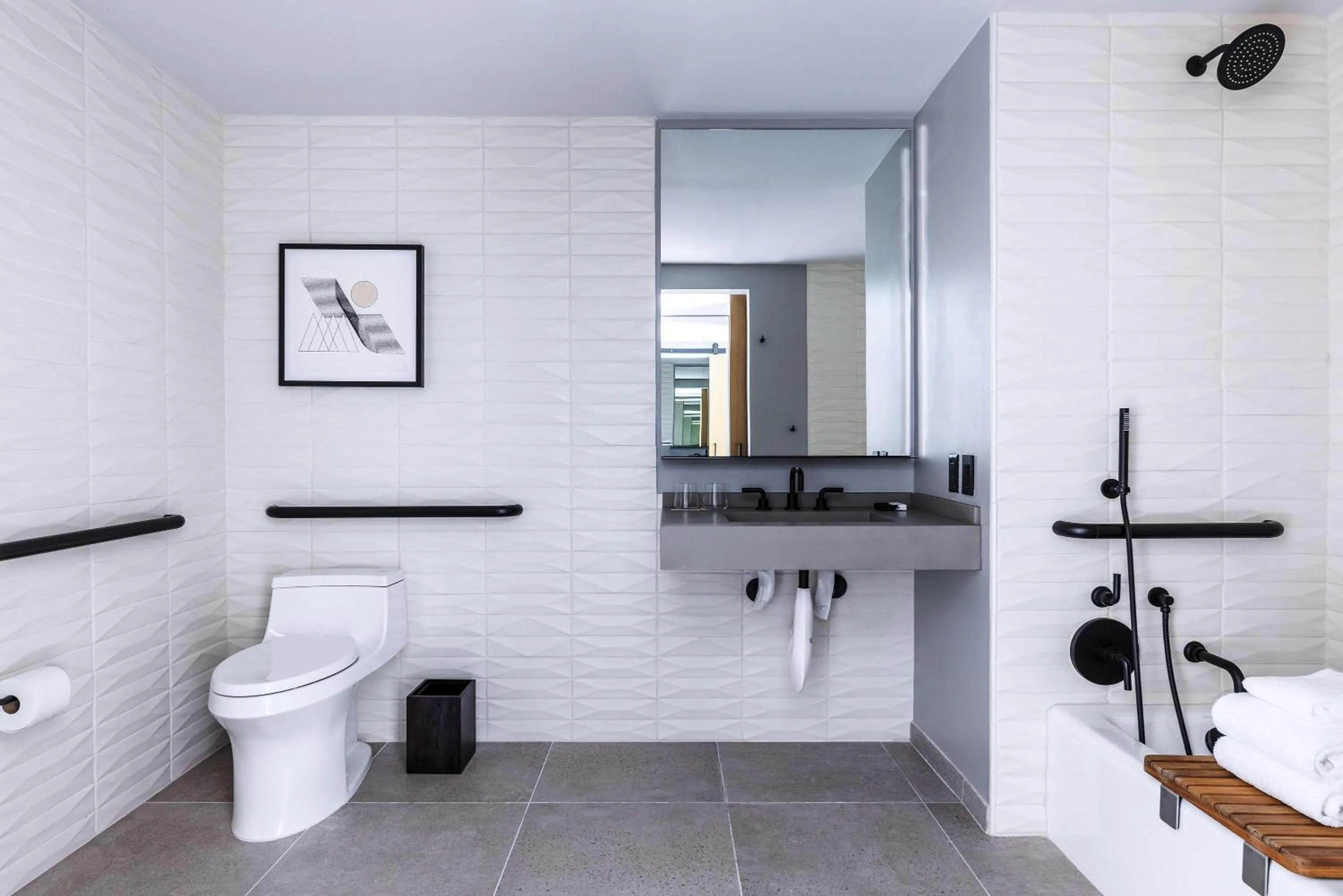 Bathroom in The Shay, a Destination by Hyatt