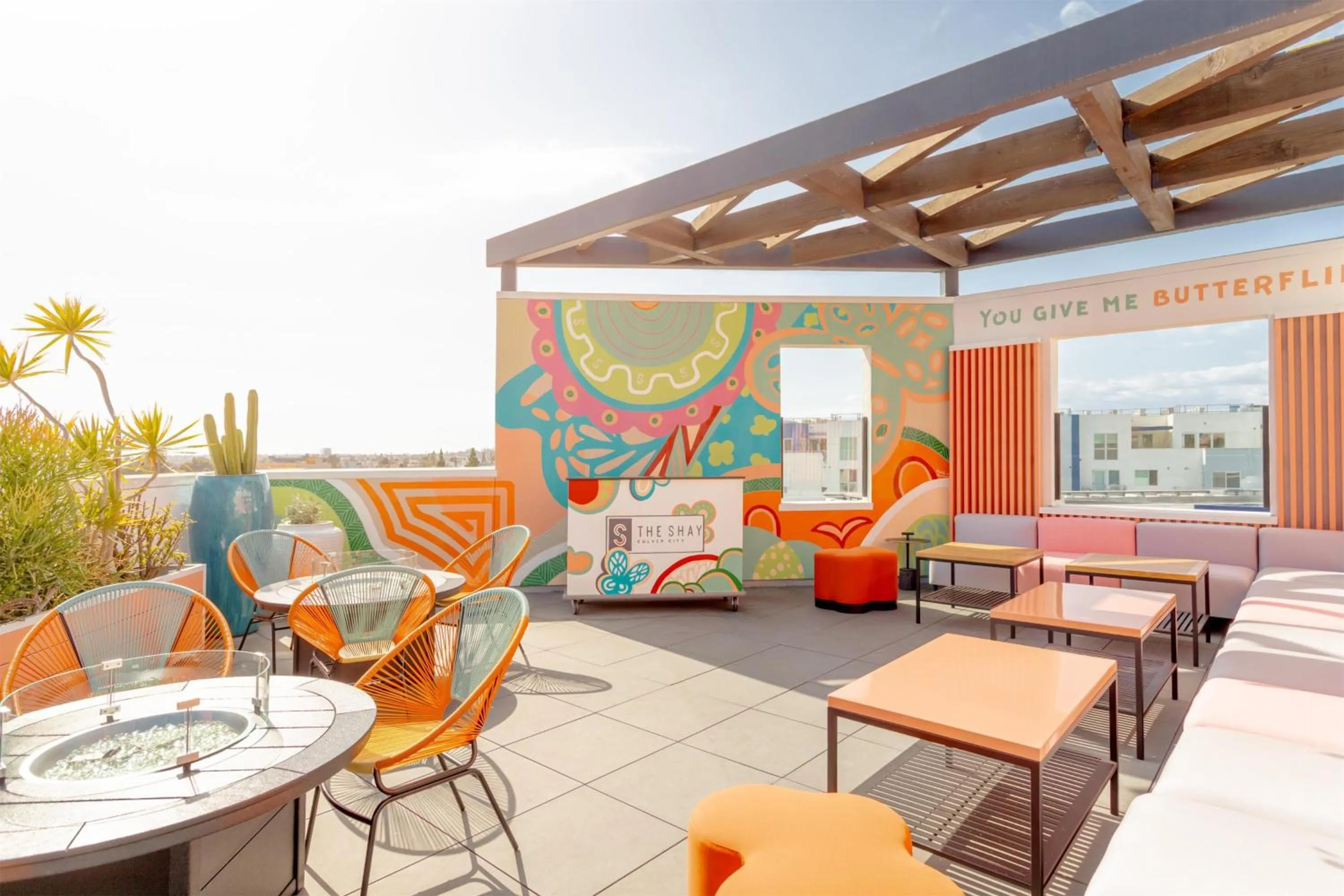 Patio in The Shay, a Destination by Hyatt