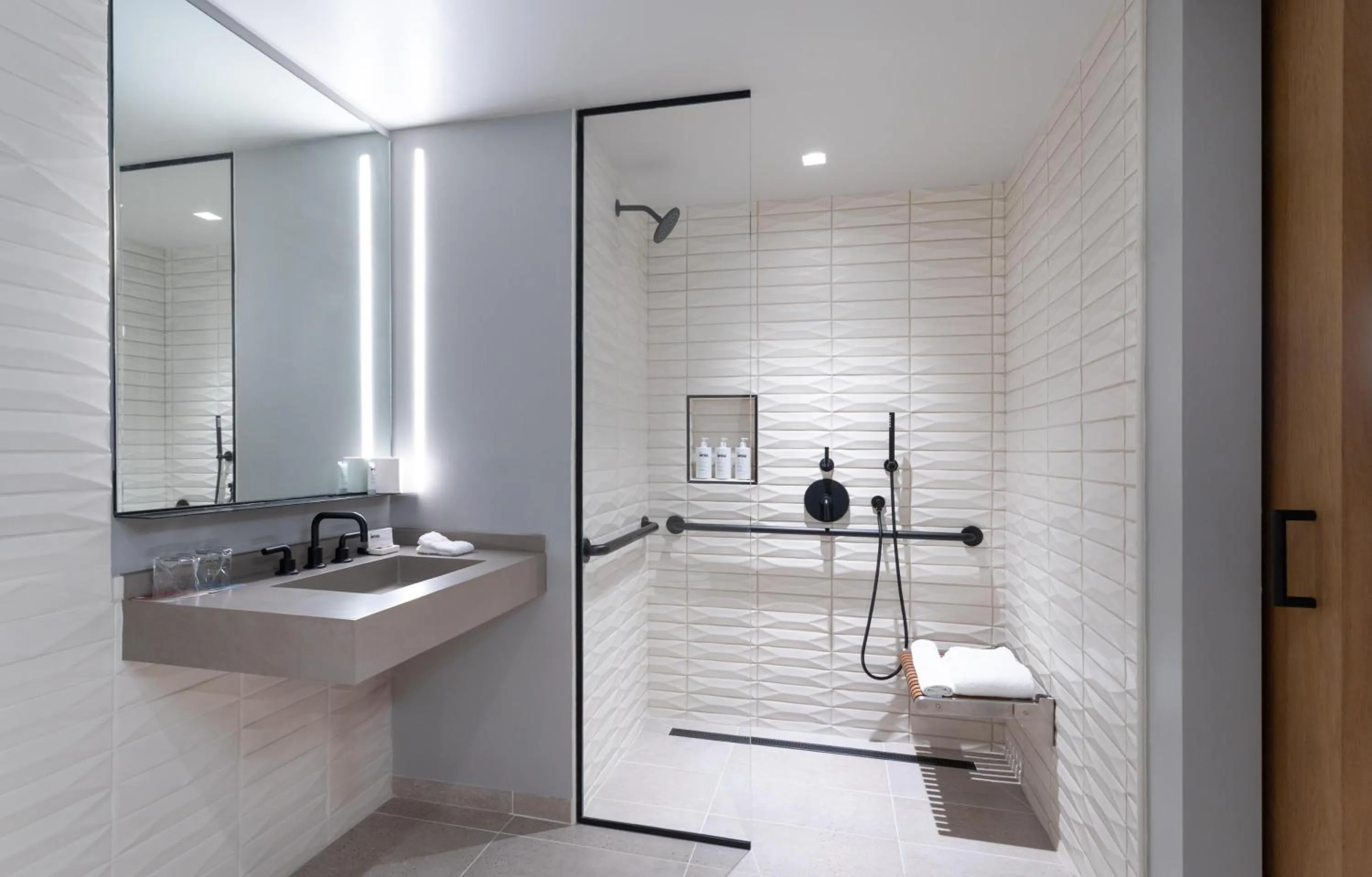 Bathroom in The Shay, a Destination by Hyatt