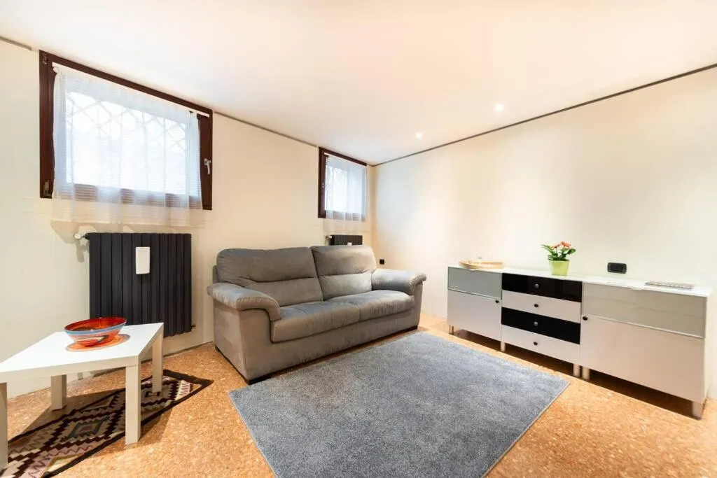 Living room in The Zen House Apartment