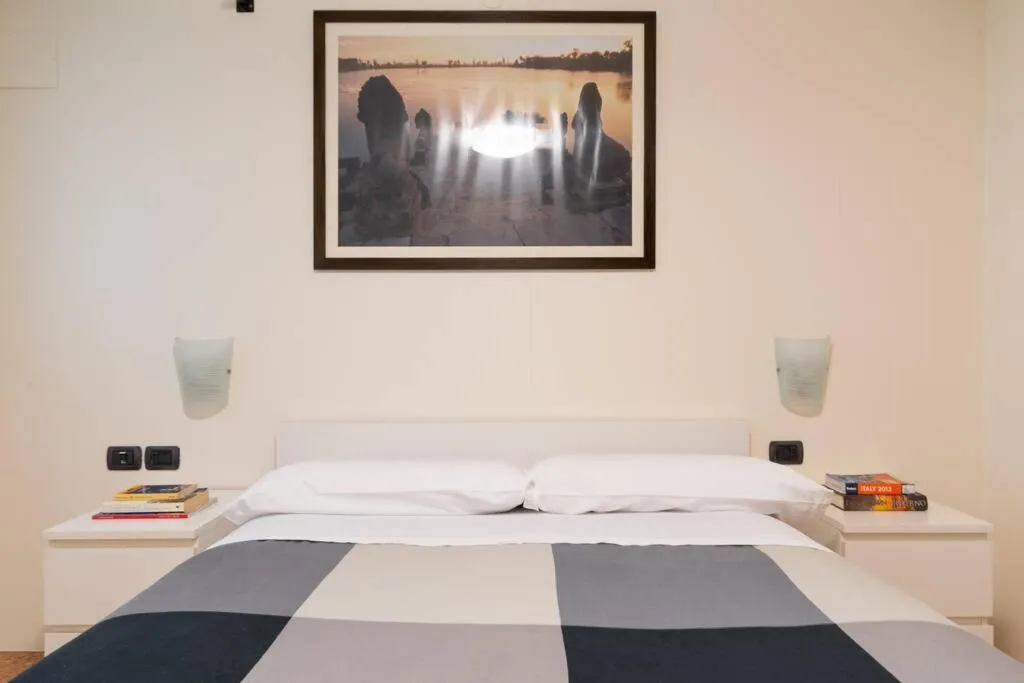 Bed in The Zen House Apartment
